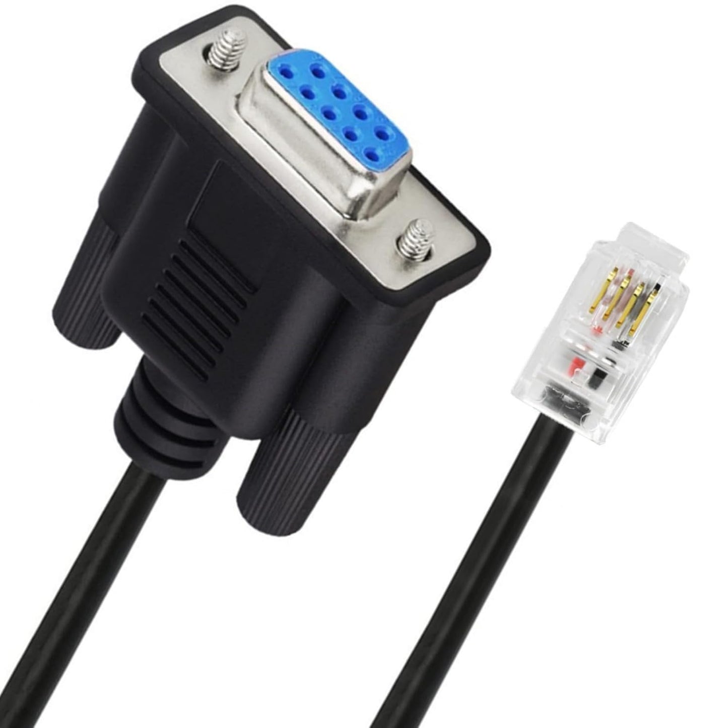 KEIYANA DB9s RS232 RJ9 4P4C 93920 to for GEMNEX Hand Controller Firmware Upgrading PC Asiair Guide Cable