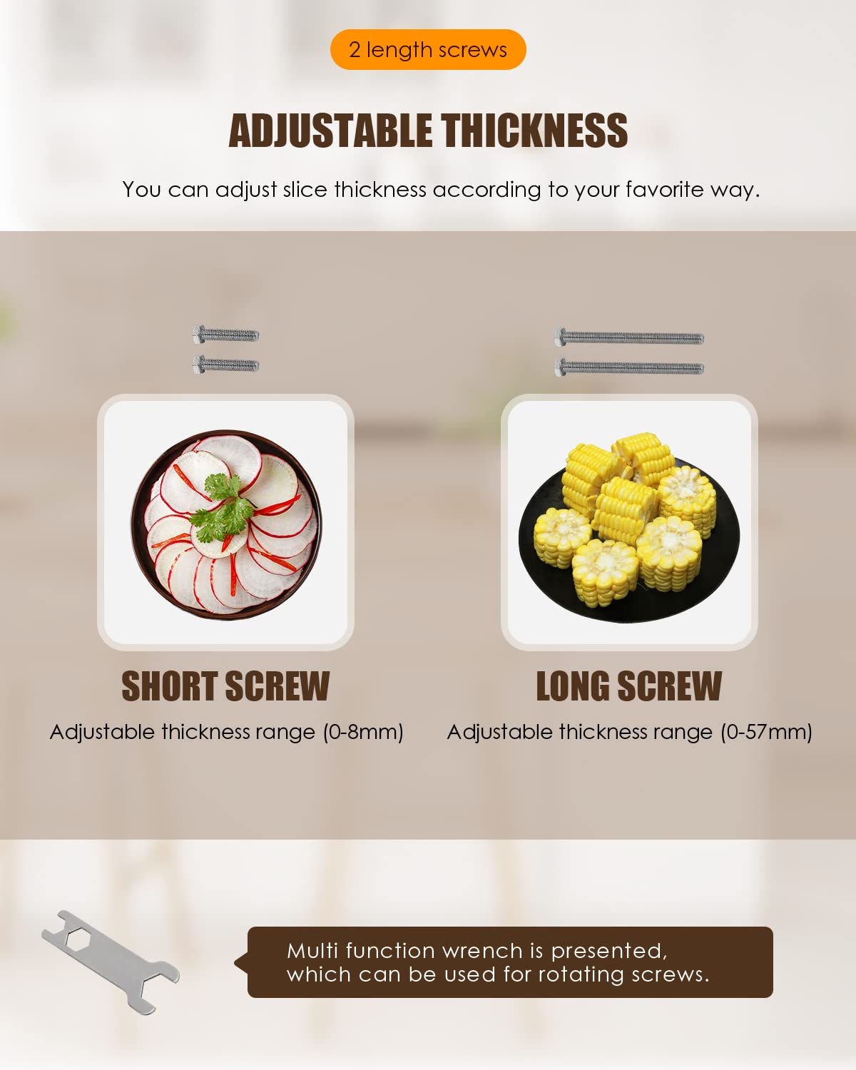 CGOLDENWALL 2 BLADES Manual Ribs Meat Chopper Slicer Stainless Steel Hard Bone Cutter Beef Mutton Household Vegetable Food Slicer Slicing Machine for Whole Chicken Rib Spine