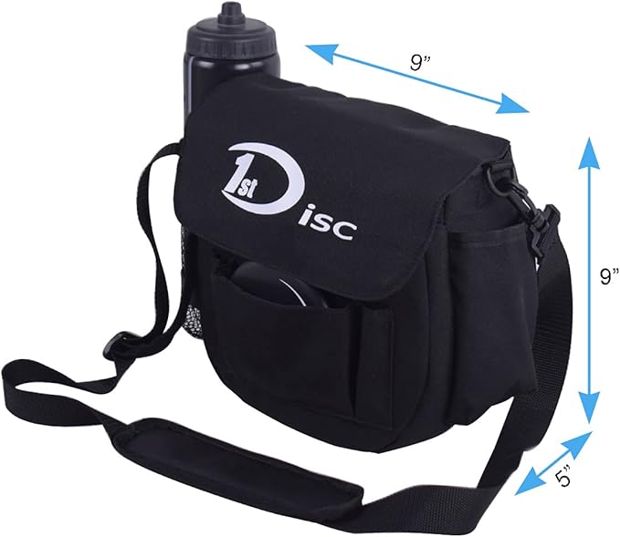 Disc Golf Set- Putter, Mid-Range, Driver, Mini Disc, Towel with Bag