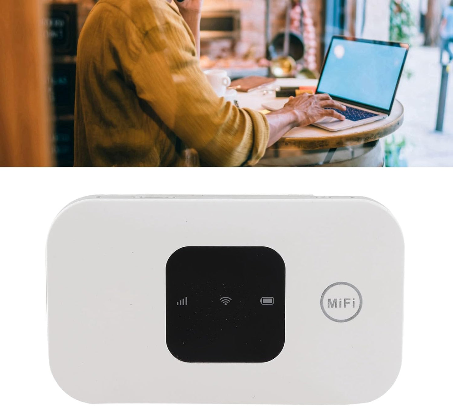 Bewinner 4G 150Mbps Unlocked LTE Mobile WiFi Router with SIM Card Slot for Global Travel (Not for Americas Except) |