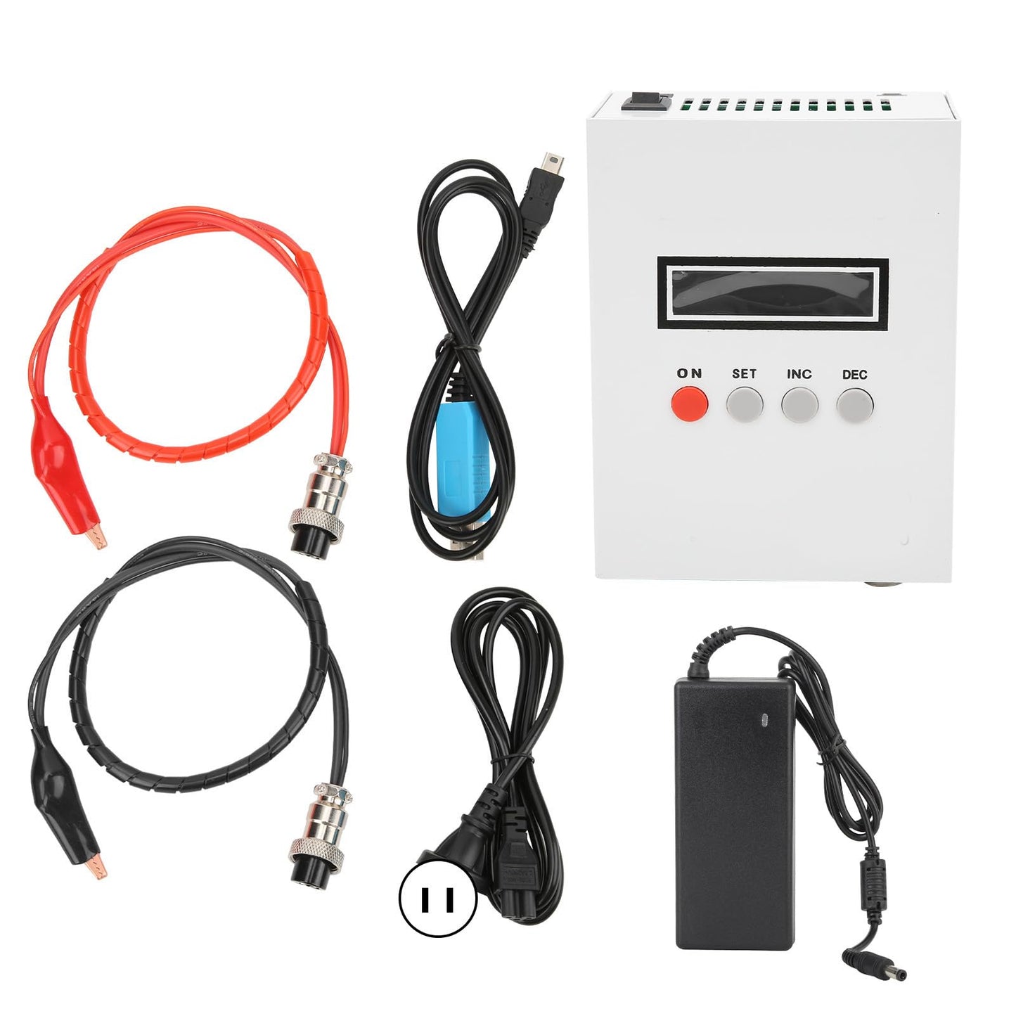 Battery Capacity Tester Lithium Iron Load Tester 5A 20A Discharge(US Plug)