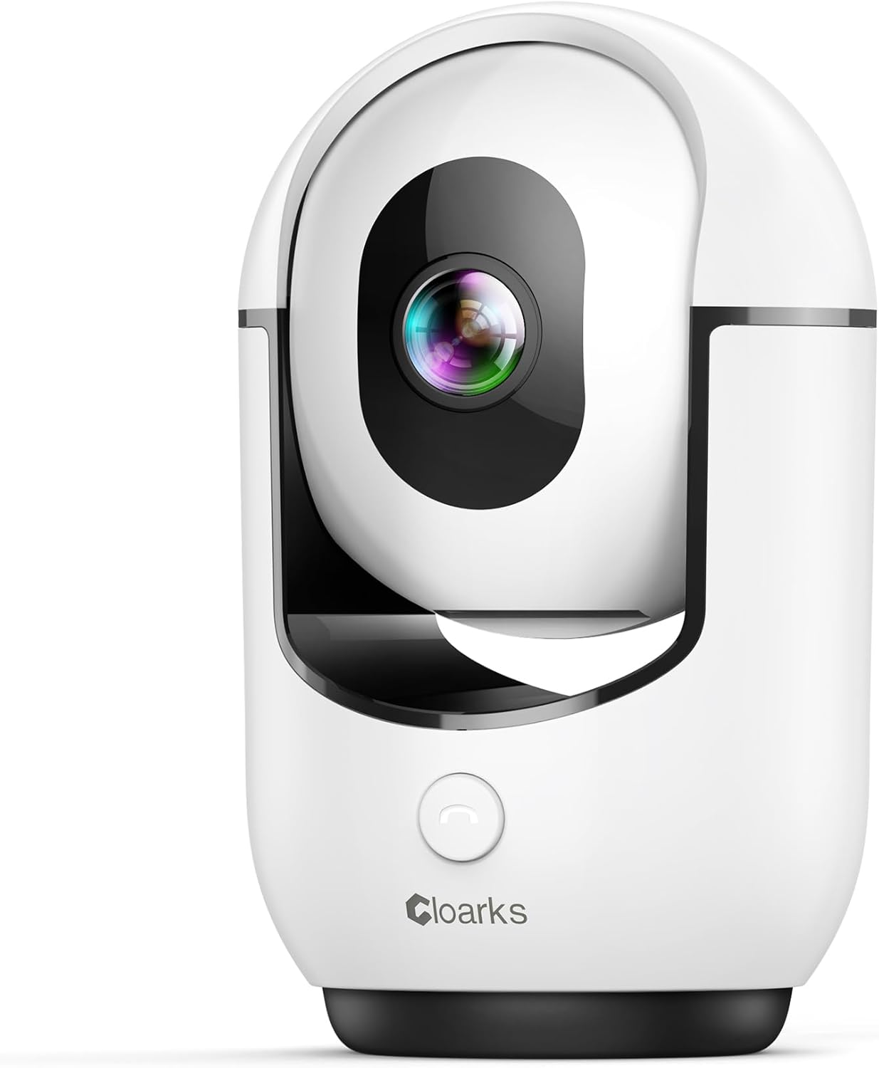 Cloarks 2K 2-Way 24/7, Pan/Tilt Security Camera, WiFi Indoor Cameras for Home Security with AI Motion Detection
