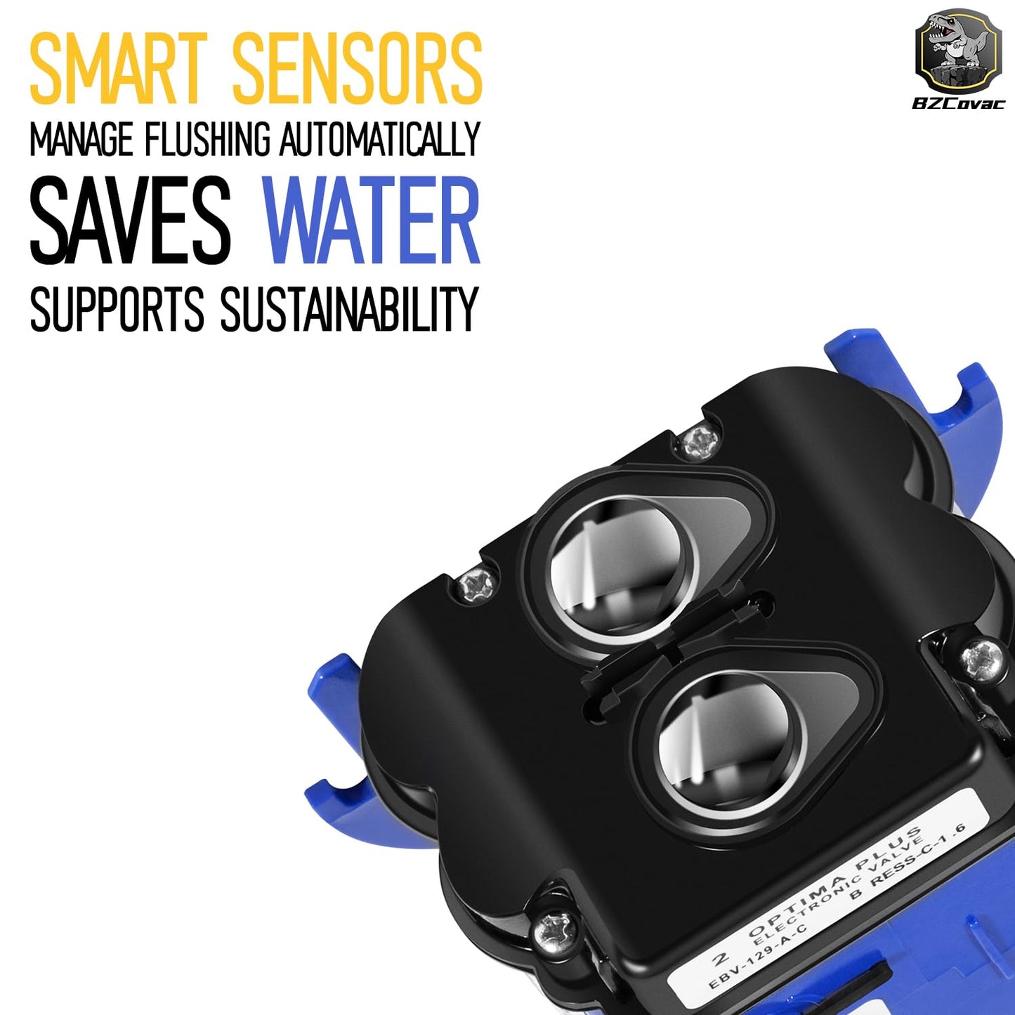 EBV-129-A-C Electronic Control Module and Sensor Assembly for Sloan G2 Optima and ECOS Flushometers, 1.28 GPF and 1.6 GPF, 3325450, AXF770
