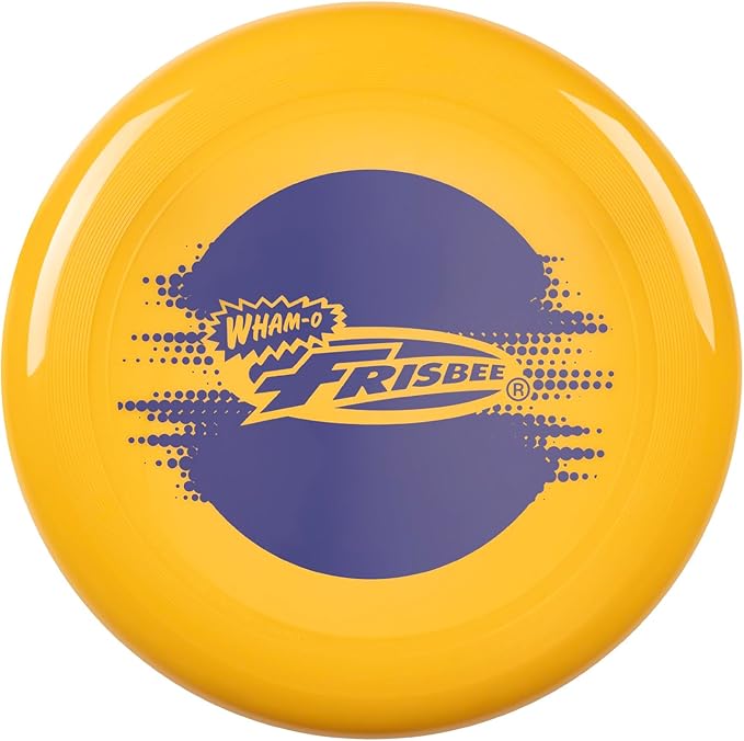 Wham-O Frisbee Cool Flyer Flying Disc, 9.95 Inch Sports Disc Lightweight Durable for Outdoor Beach Park Backyard Game - 130g