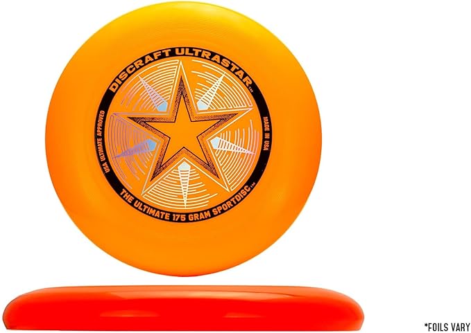 Discraft Ultrastar Ultimate Discs 1 & 2 Packs, Standard Size, for Competitive & Casual Play