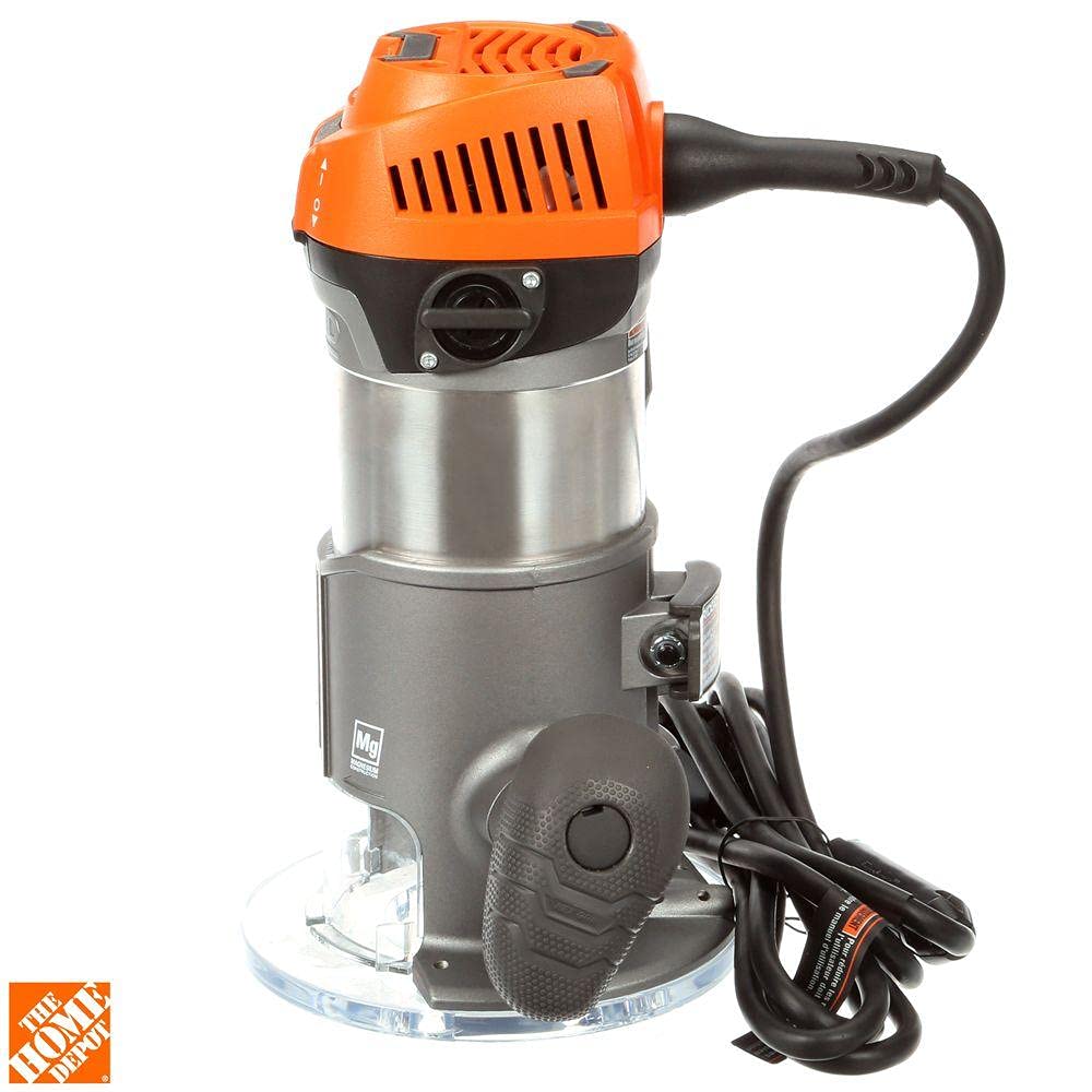 RIDGID 11 AMP 2 HP 1/2 in. Corded Fixed Base Router R22002
