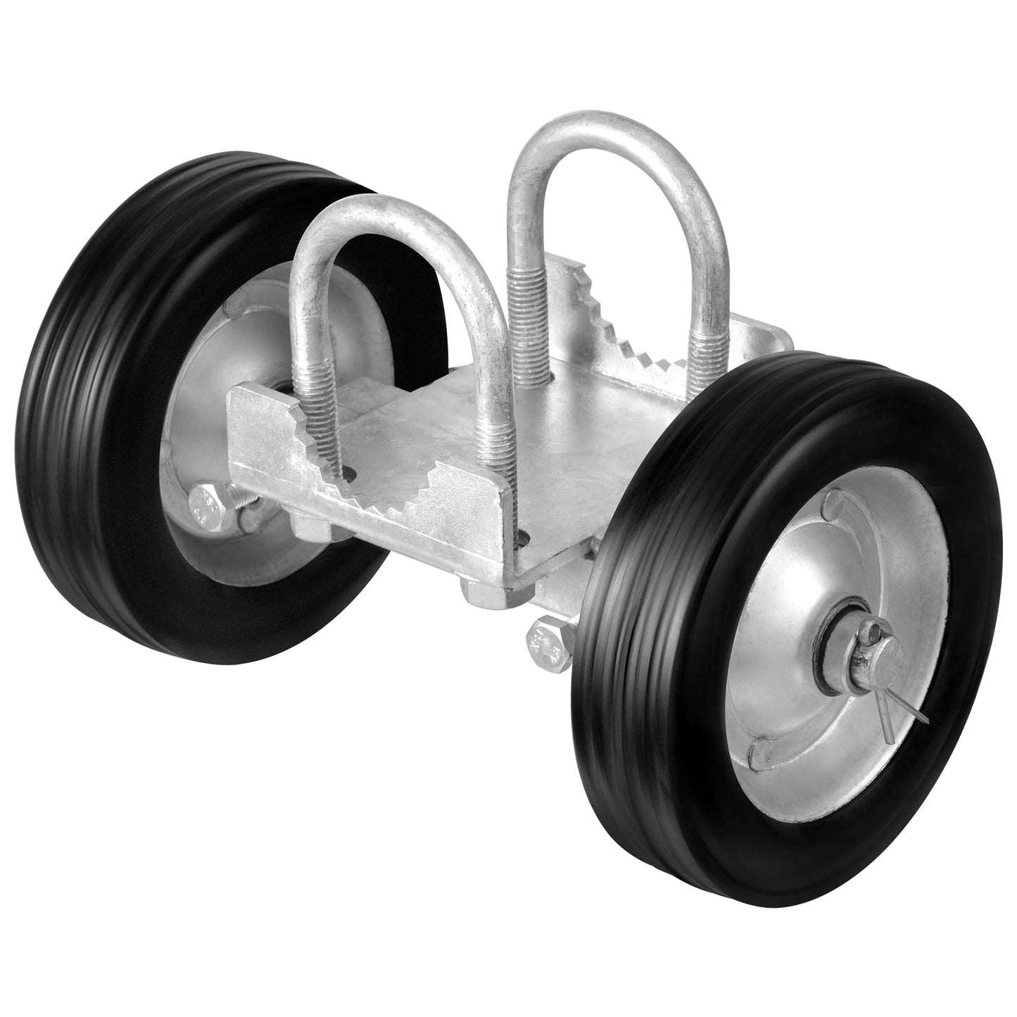 VEVOR Sliding Gate Kit, 6” Rolling Gate Hardware Kit, Universal Adjustable Sliding Gate Rollers Track Wheels, Heavy Duty Sliding Gate Guide Roller for Sliding Gates and Rolling Door,600lbs Load,Black