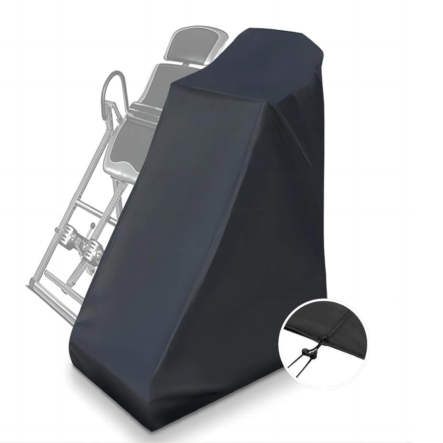 Guisong Inversion Table Cover with Zipper, Waterproof Dustproof Protective Cover Fit Most Inversion Tables & Chairs, Indoor Outdoor Use