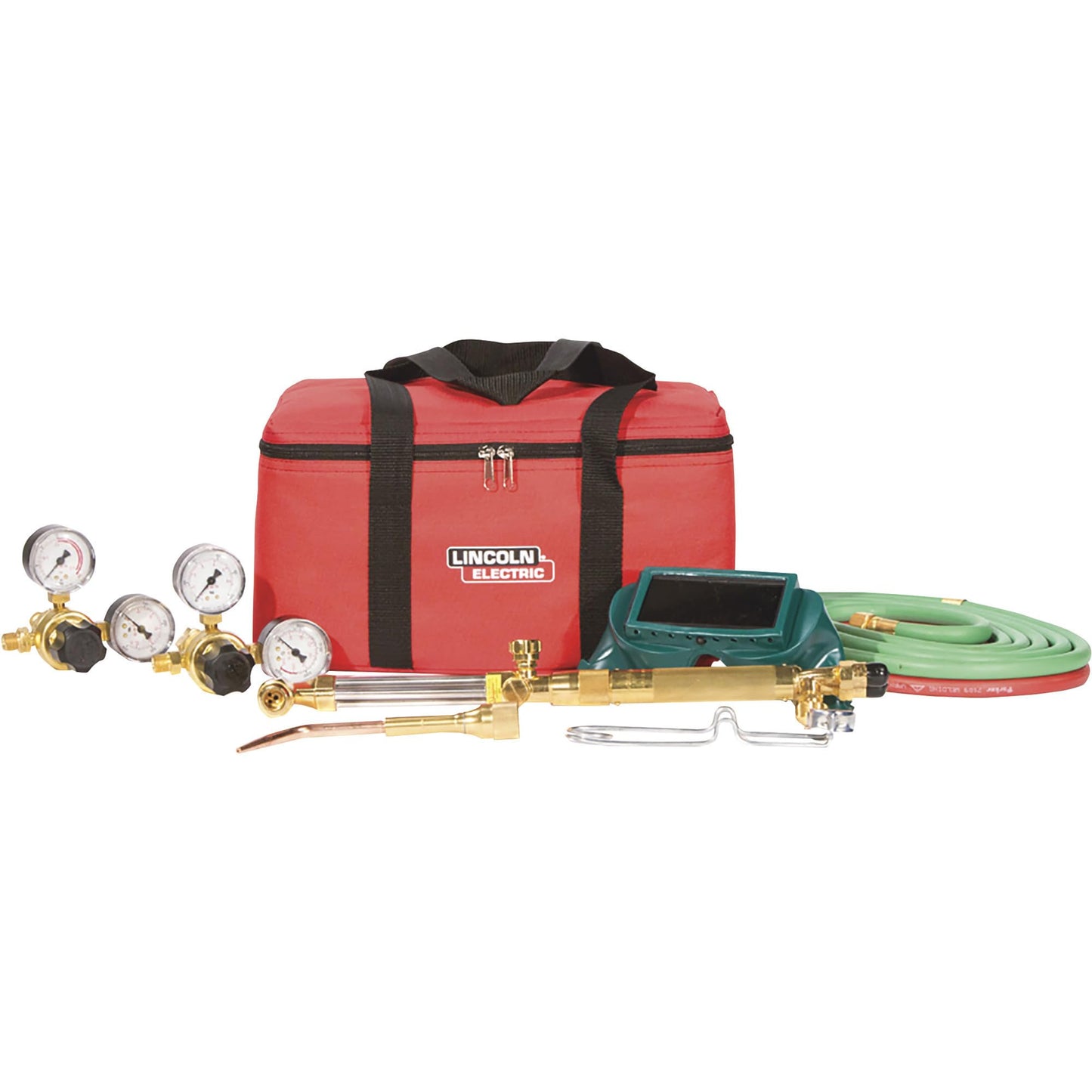 Lincoln Electric Cut Welder Kit KH995, Complete Set of Tools and Equipment for Cutting, Welding, Brazing, 1” Cuts and 1/16” Weld, Works w/CGA 510 + 540 Cylinders, Storage Bag Included
