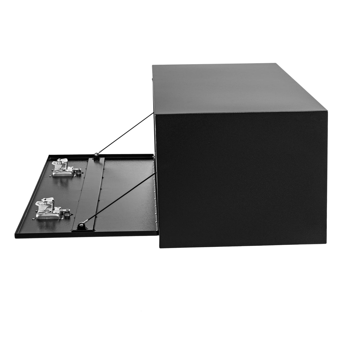 Garvee Steel Underbody Truck Box w/t-Handle Latch, Truck Toolbox for Organization and Storage, Job Box Tool Chest for Pickup Truck Bed, RV, Trailer, 60"x 16"x 13"