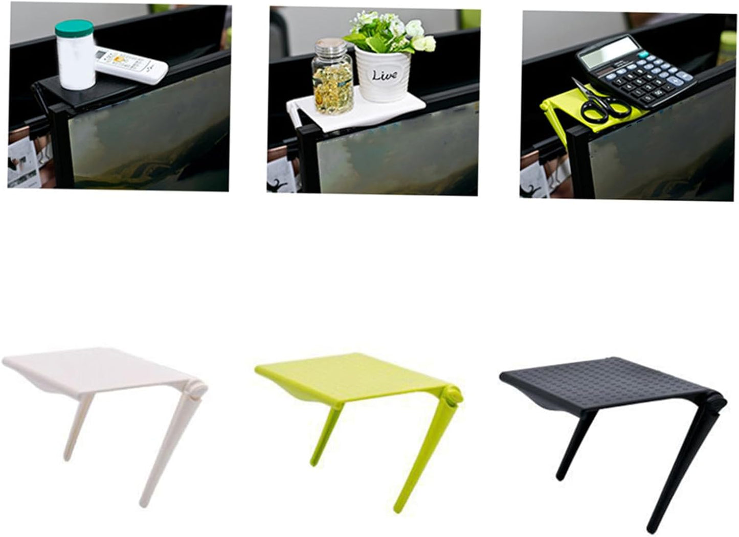 Ciieeo Multifunctional Monitor Stand for Desk Organization