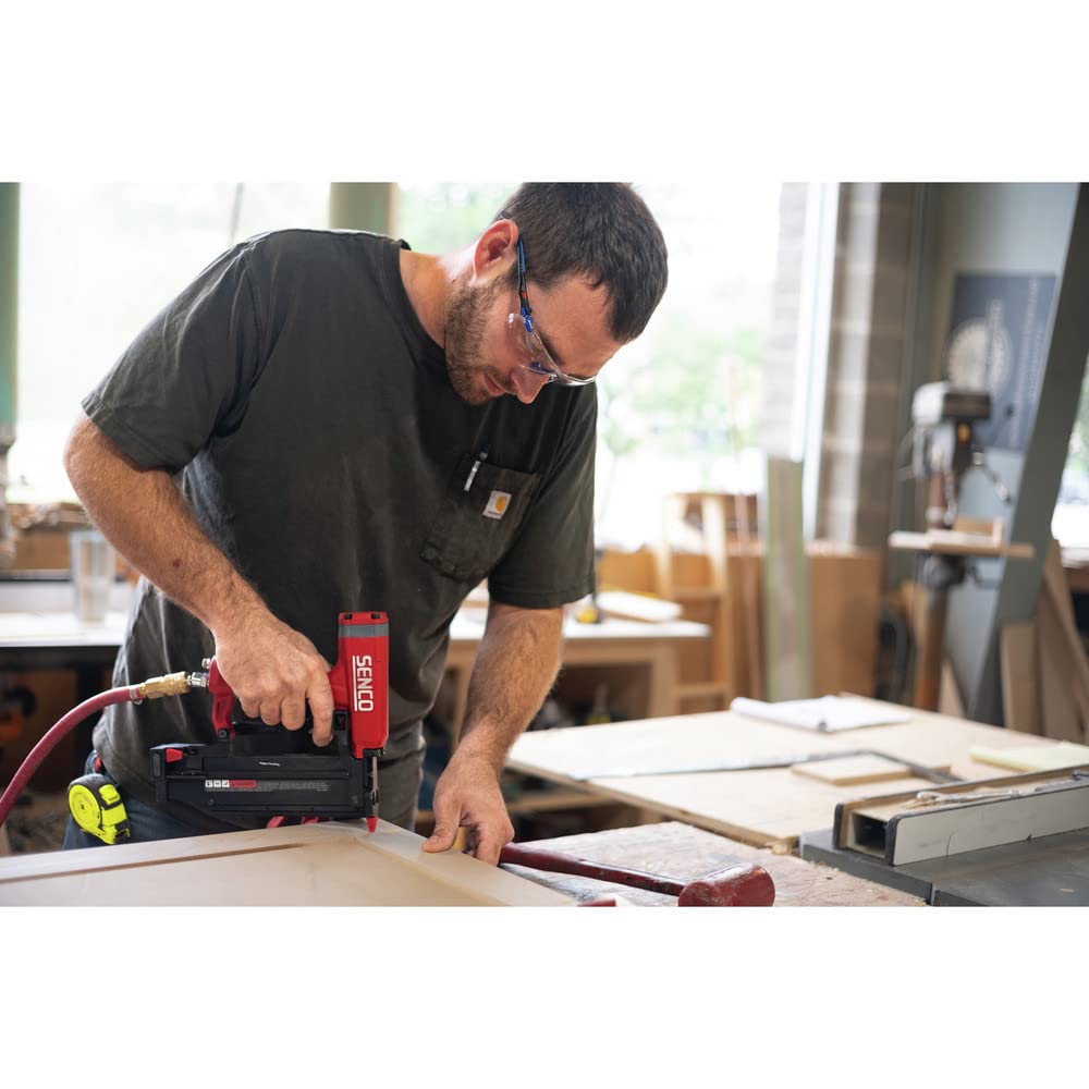 Senco TN21L1 21 GA Pneumatic Pin Nailer, 5/8 inch - 2 inch, for Cabinets, Trim and Crafting