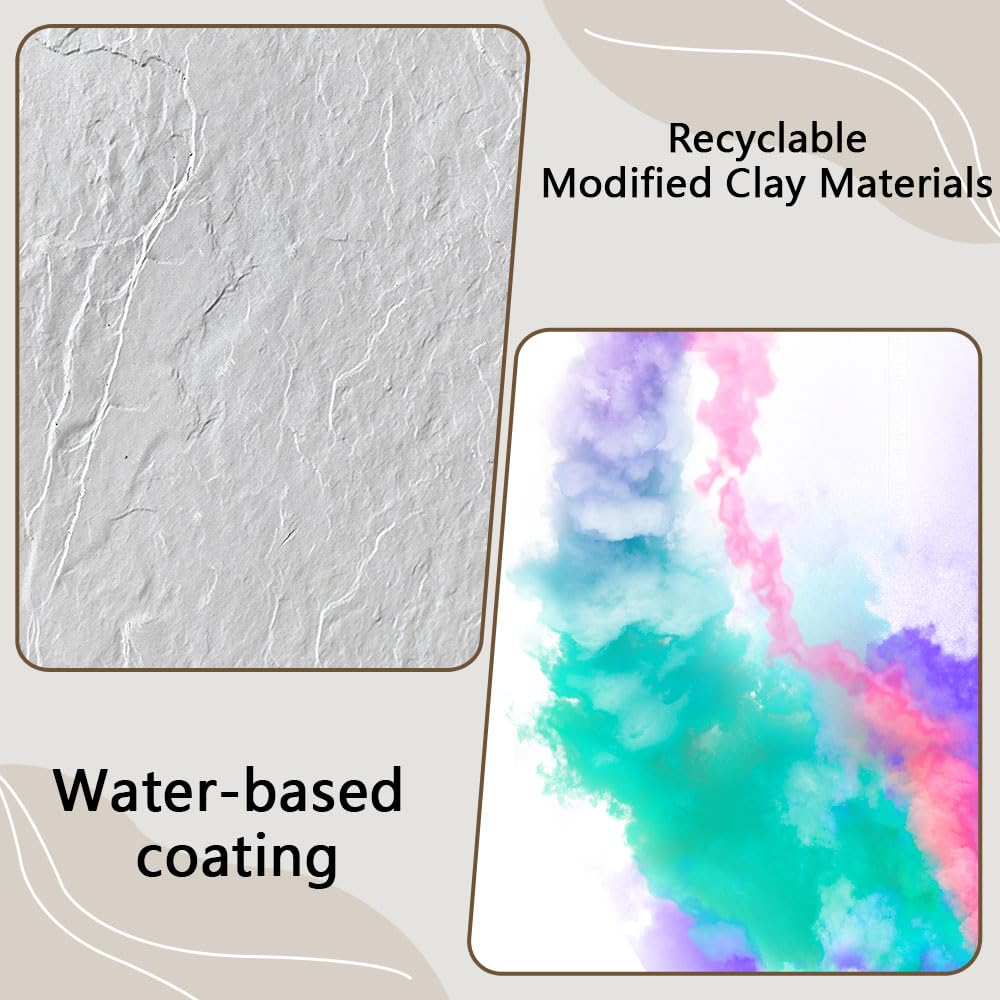 3D Wall Panels Faux Stone Wall Panel for Exterior/Interior Wall, MCM Walls Natural 4PCS 47.2"x23.6" / 30.94 sq ft (Rock Stone Gray)