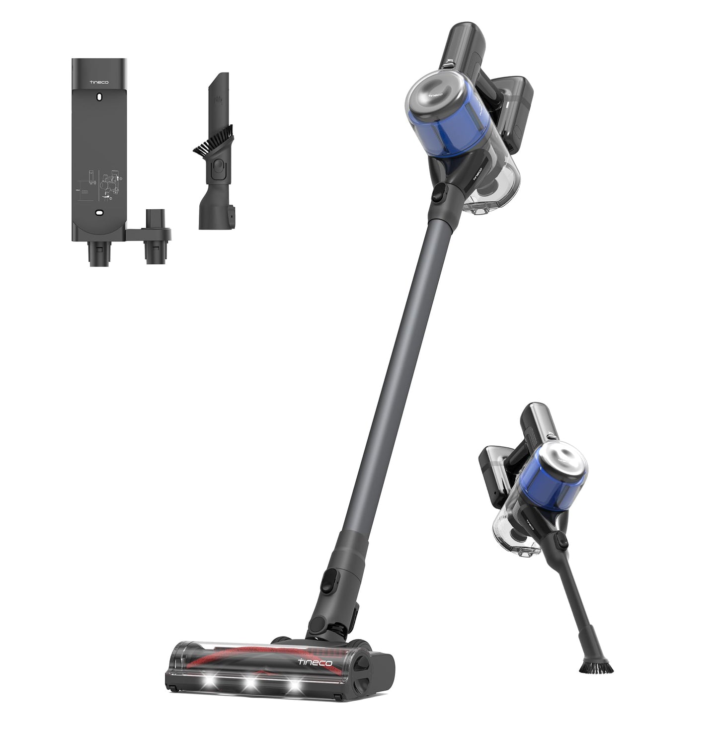Tineco Pure ONE S30 Cordless Vacuum Cleaner, 150AW Powerful Suction, Zero Tangle Brush, Up to 65min Runtime, Stick Vacuum Cleaner for Pet Hair, Carpet & Hard Floor