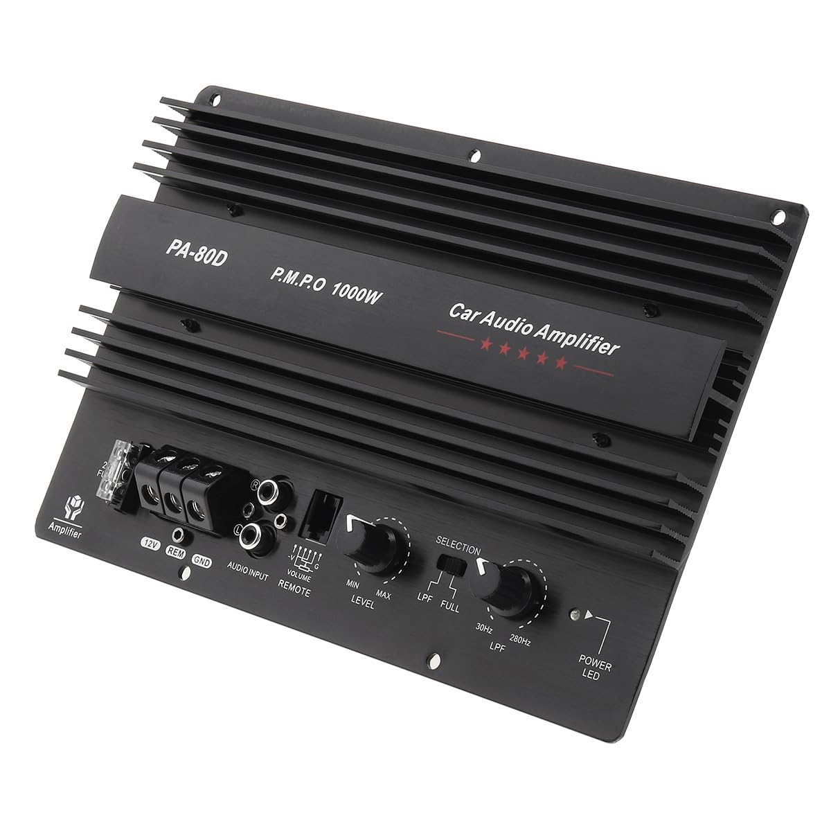 DriSentri 1000W 12V Car Amp Board, Car Audio Amplifier Board, High Power Amplifier Amp Board Powerful Bass Sub woofer