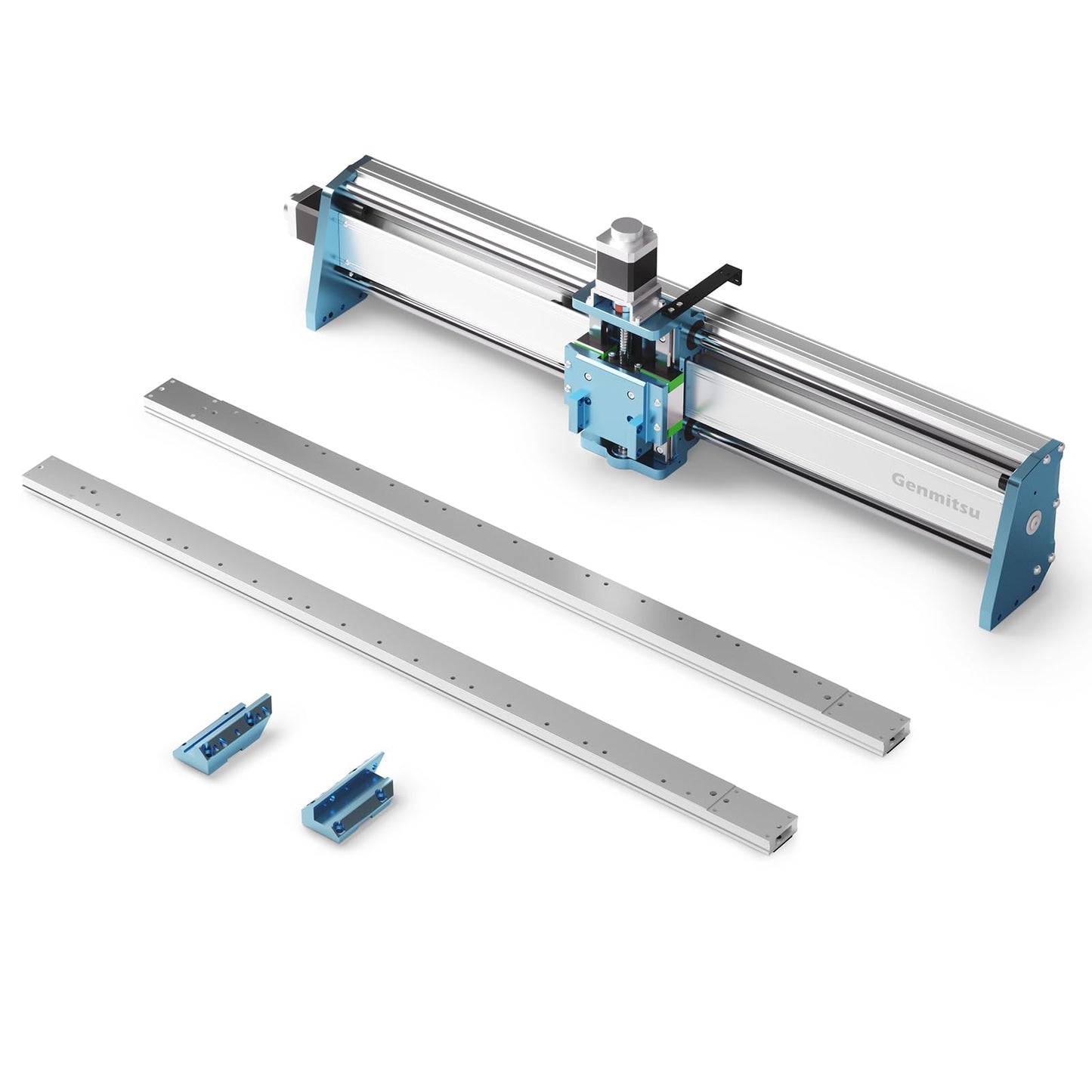Genmitsu XZ-axis Extension Kit for 4040-PRO/4040-PRO MAX CNC Router Machine, with Linear Rails Driven, for Large Wood Engraving Carving Projects, Extend X-axis to 600mm, Upgrade 4040 to 6040/6060
