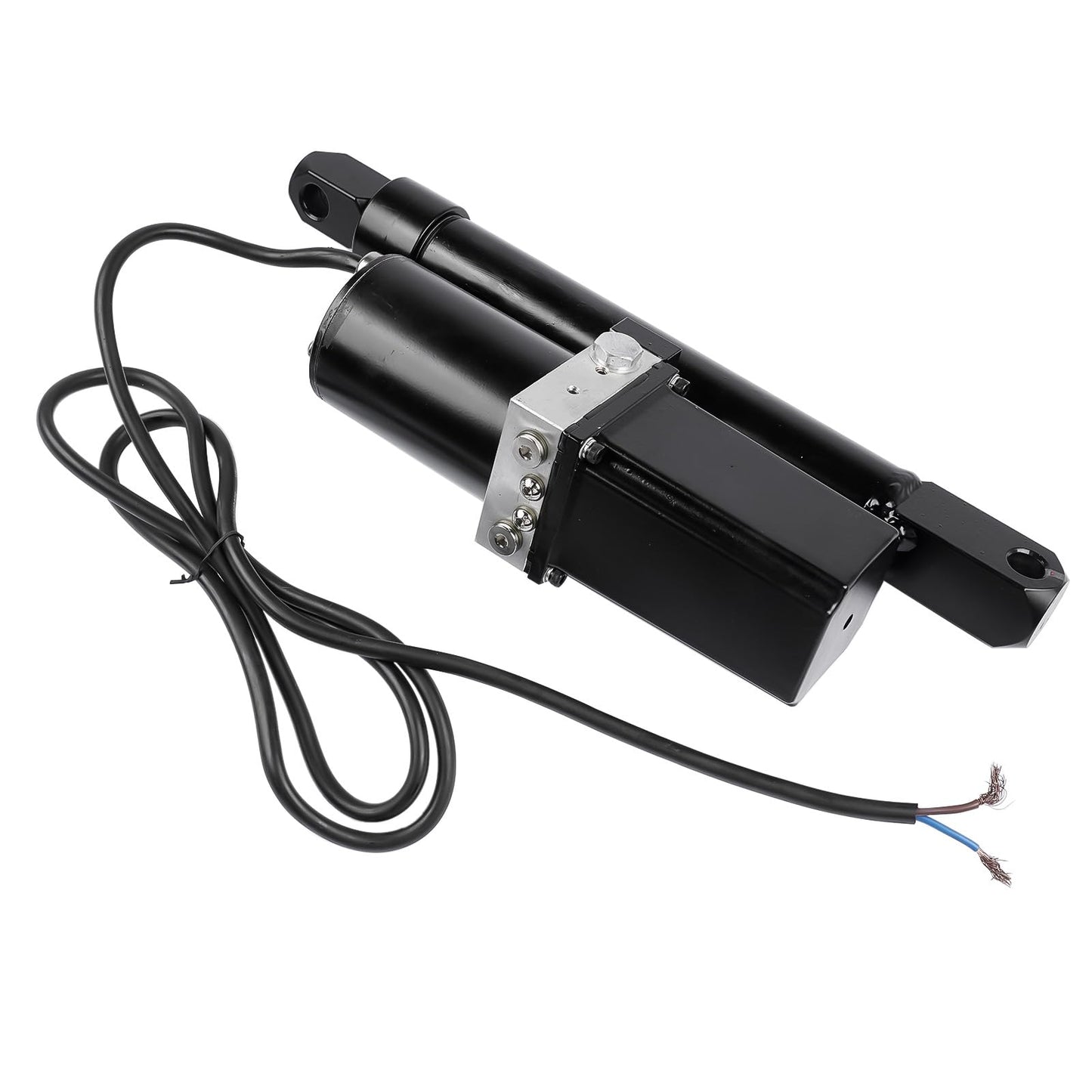 DC 12V 10'' Hydraulic Motor Heavy Duty Electric Linear Actuator 2300LBS Compatible with Dump Trailers, Lift Tables, Solar Tracking System, Wheelchair Lift 10500N/1050KG Hydraulic Power Unit Vahaha