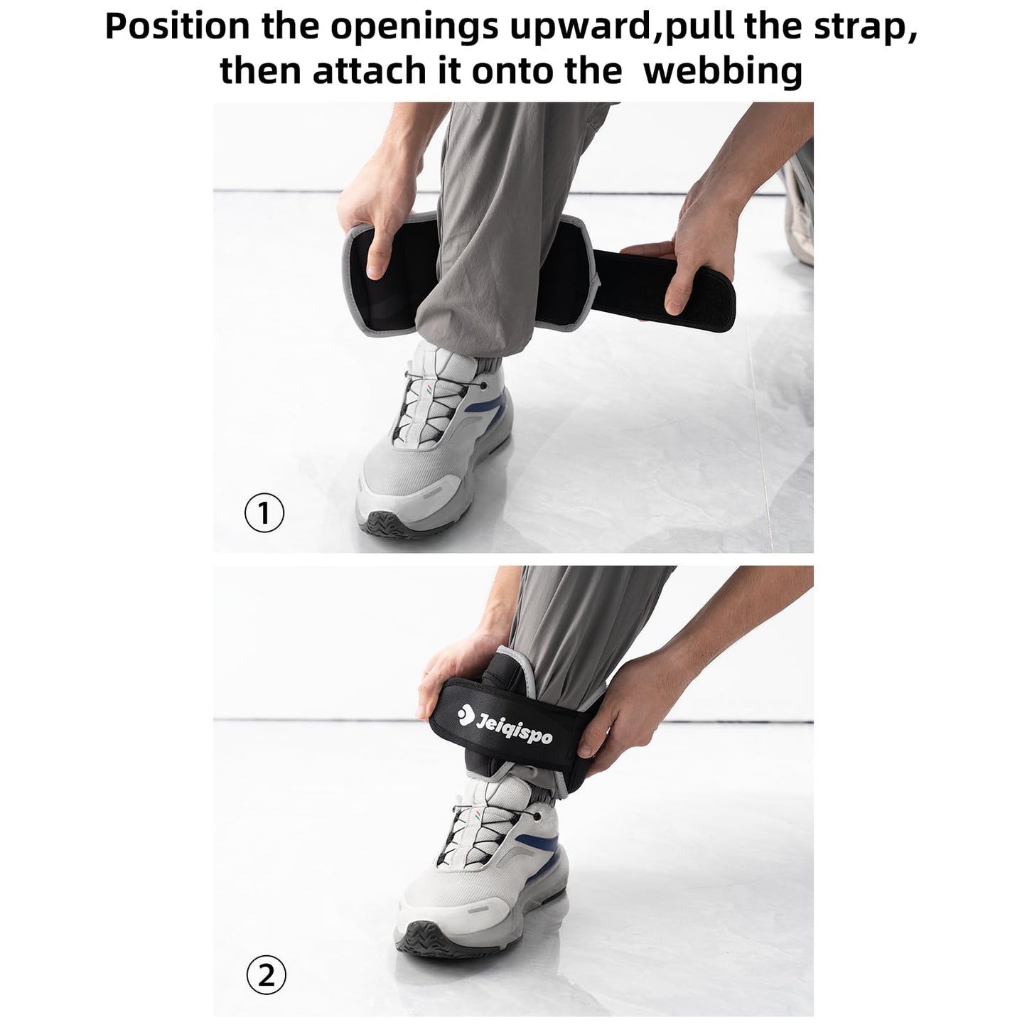 Adjustable Ankle Weights 1 Pair 2/4/6/8/10 LBS Wrist Leg Arm Weights for Women Men Kids,Strength Training with Removable Weight for Fitness Gym Workout Running Walking