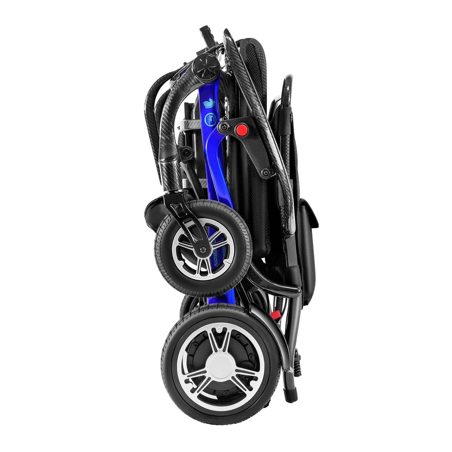 Forcemech Carbon F1 Carbon Fiber Electric Wheelchair for Adults 2026 New Model 35 lbs Foldable Power Wheelchair Lightweight 10 Miles Motorized Wheelchair for Seniors Capacity 300LBS Dual 200W Motors