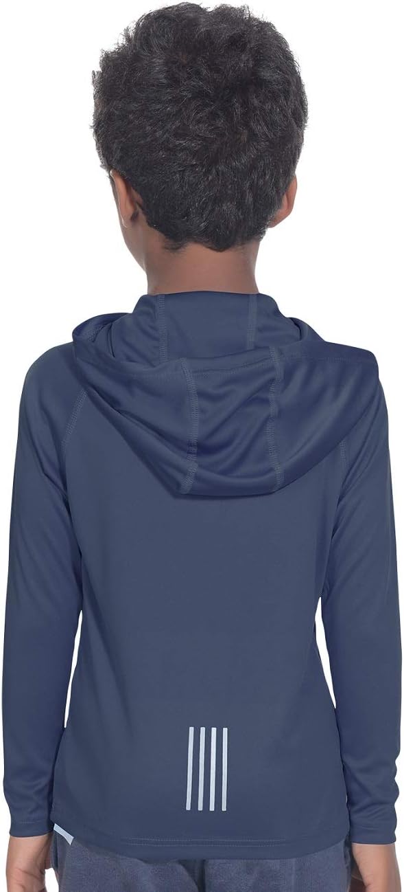 Hoodies for Boys Outdoor Recreation Shirts - Youth Athletic Tops Sun Protection UPF 50+