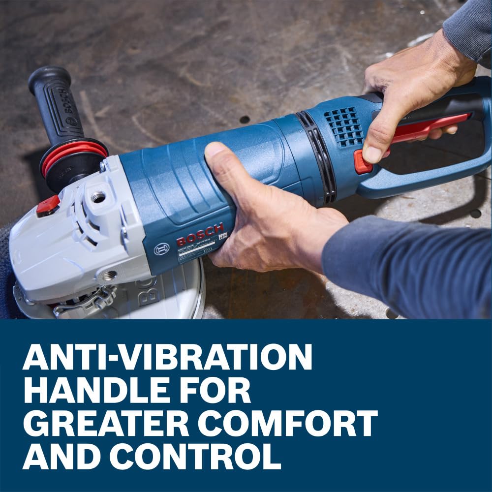 Bosch GWS25-230JR 9 In. Large Angle Grinder – 15 Amp
