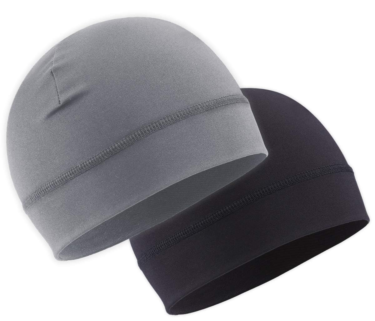 OutdoorEssentials Skull Cap for Men & Women-Helmet Liner,Winter Fleece Cycling Cap, Under Helmet Skull Cap & Running Bike Cap
