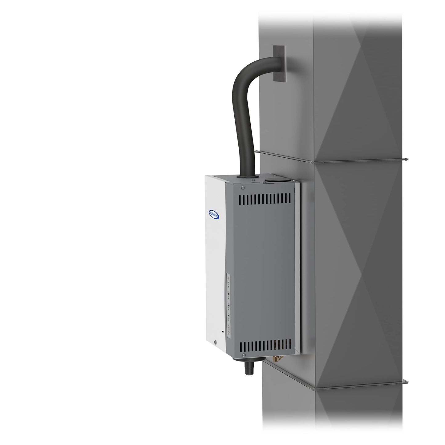 AprilAire 865 Whole-House Steam Humidifier, Manual Steam Humidifier with Wall Mount Fan, Whole-House Humidifier for Homes without HVAC Duct System up to 10,300 Sq. Ft., White