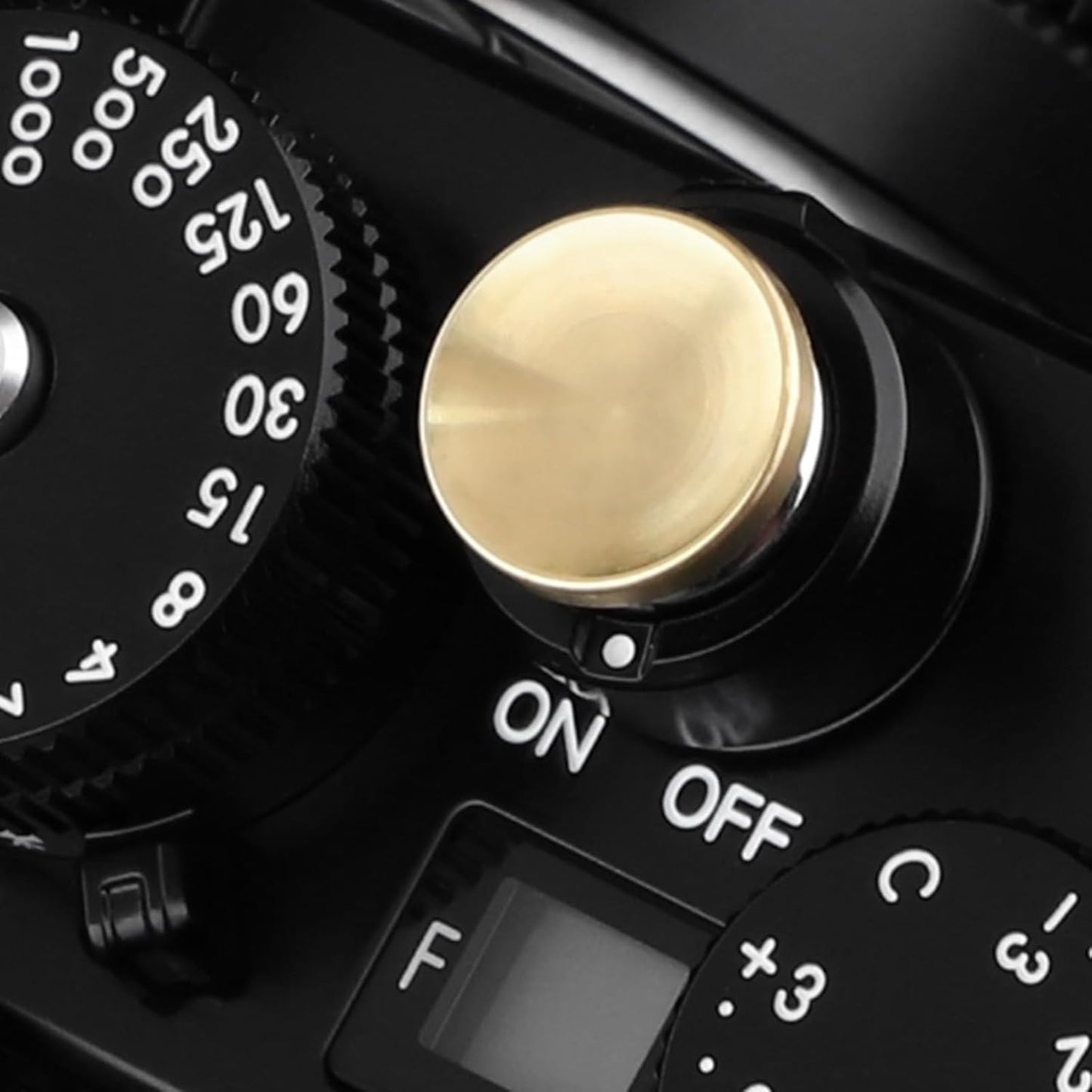 12mm X-E5 GFX100RF XT5 XT50 X100V X100VI X-Pro3 8 q3 M10 M-11 12mm Haoge Copper Shutter Release Button for Fujifilm