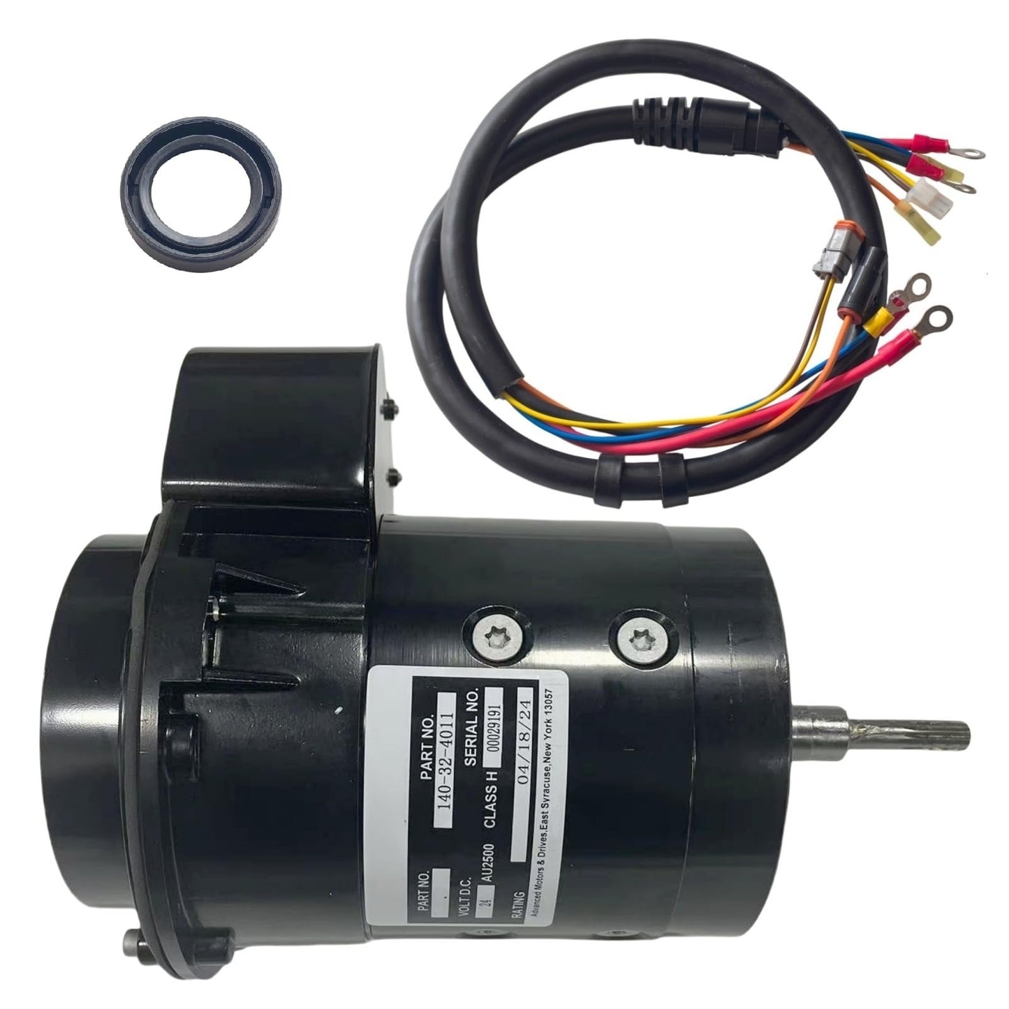 SKYJOINTS 70001345 JLG 70001345 Electric Drive Motor with Drive Cable W/Brake JLG Parts JLG ES Scissor Drive Motor for JLG ES Series Scissor Lift 2030ES 2646ES 3246ES 2630ES…