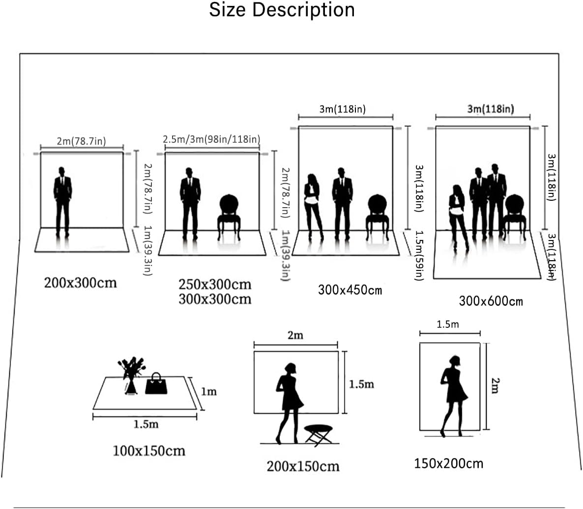 Skiennix 5X7 Ft Photo Backdrop - Non-Reflective Soft White for Home Studio & Baby Photography