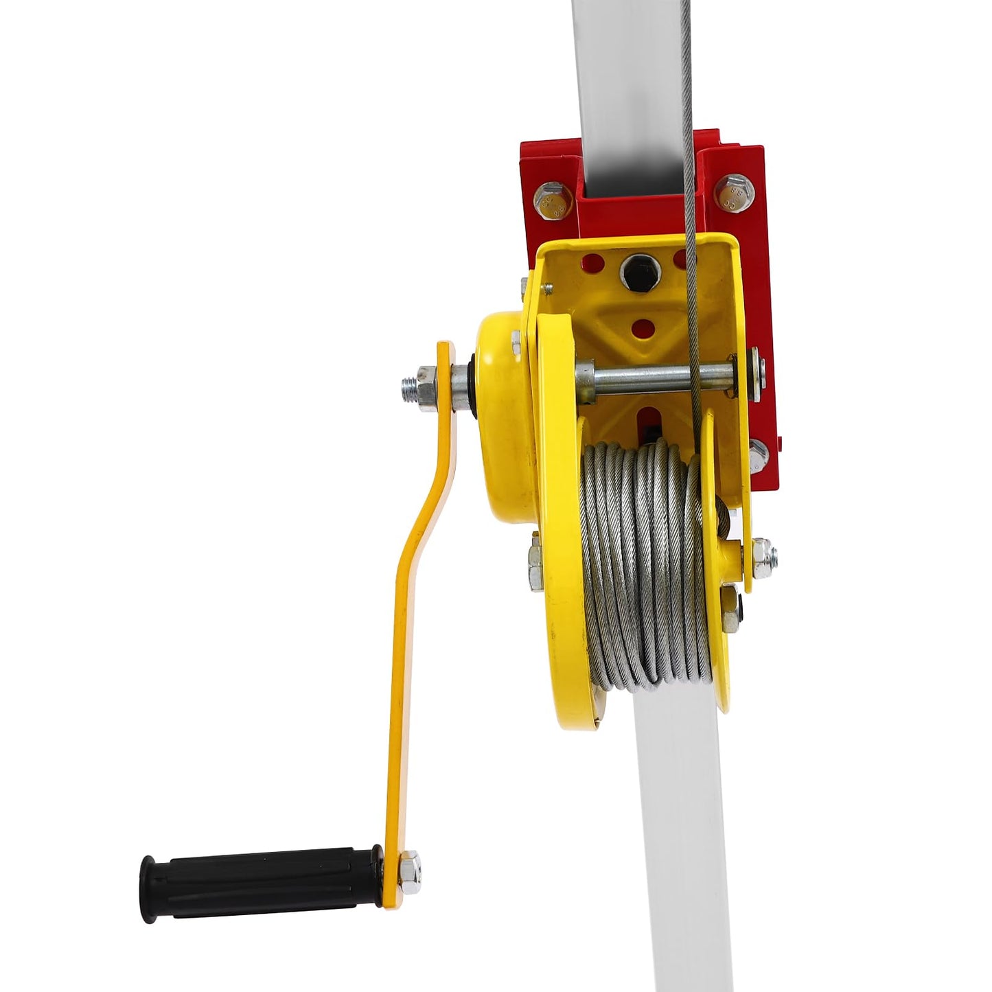 Confined Space Tripod, 1200/1800/2600 lbs Sewer Rescue Tripod Manual Rescue Tripod with Fall Arrester&Storage Bags Confined Space Kit for Traditional Confined Spaces (1200Lbs 60-78in)