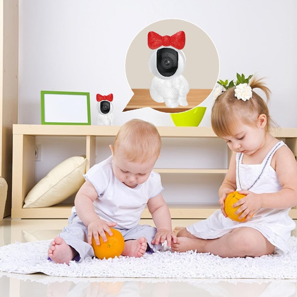 SHDIEHJFMLDH Creative Indoor Camera Housing for Baby Monitor, Dog Camera, Suitable only for Spherical Monitor Device