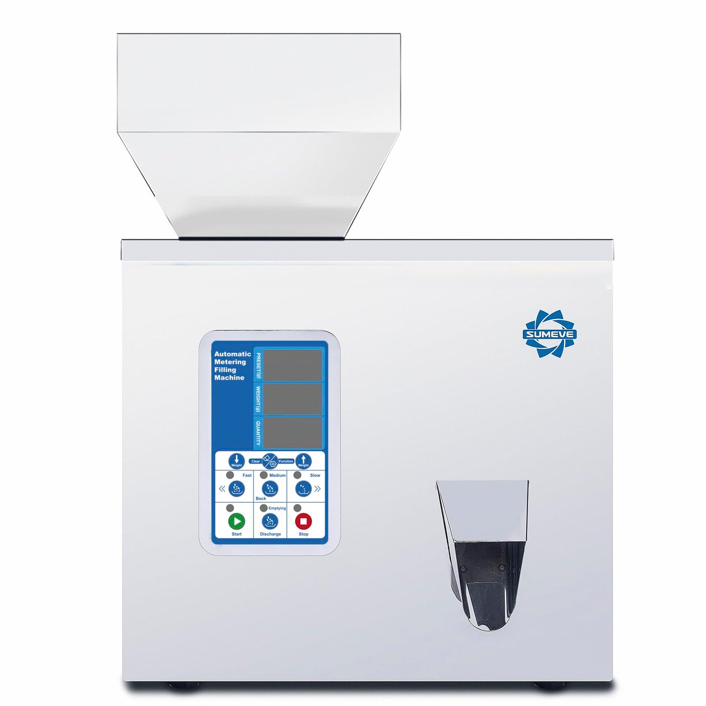 Sumeve Powder Filling Machine, Powder Dispenser For Dry Powder, Flour, Coffee Powder, Glitter 110v60hz 1-100G
