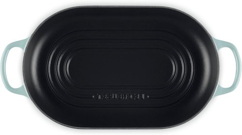 Le Creuset Enameled Cast Iron Oval Bread Oven - 11.5 Inch, Sea Salt | Durable & Stylish Cookware