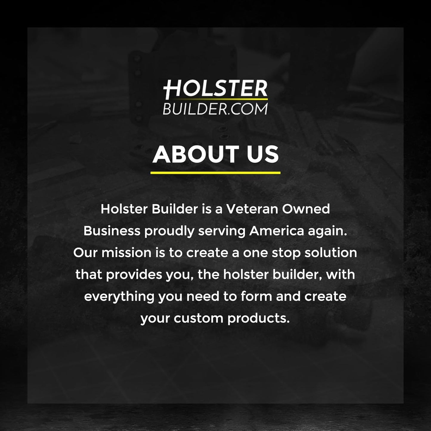 HolsterBuilder 1.75" Holster Speed Clips - Belt Clip for Outlaw OWB Holsters - Adjustable Cantt for Leather, and Hybrid Holster - Quick Clip High-Grade Material with Hardware