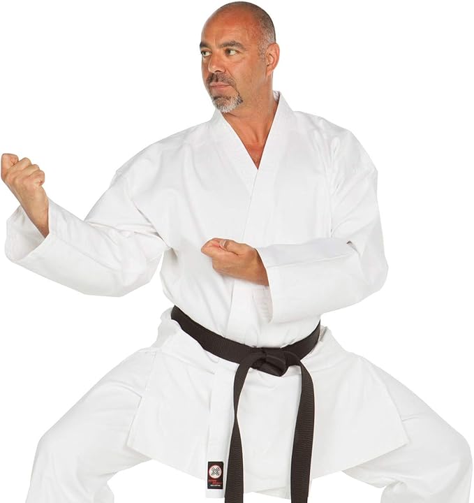 Ronin Karate Top - Medium Weight Karate Jacket - Smooth 100% Drill Cotton 9oz - Martial Arts Jacket