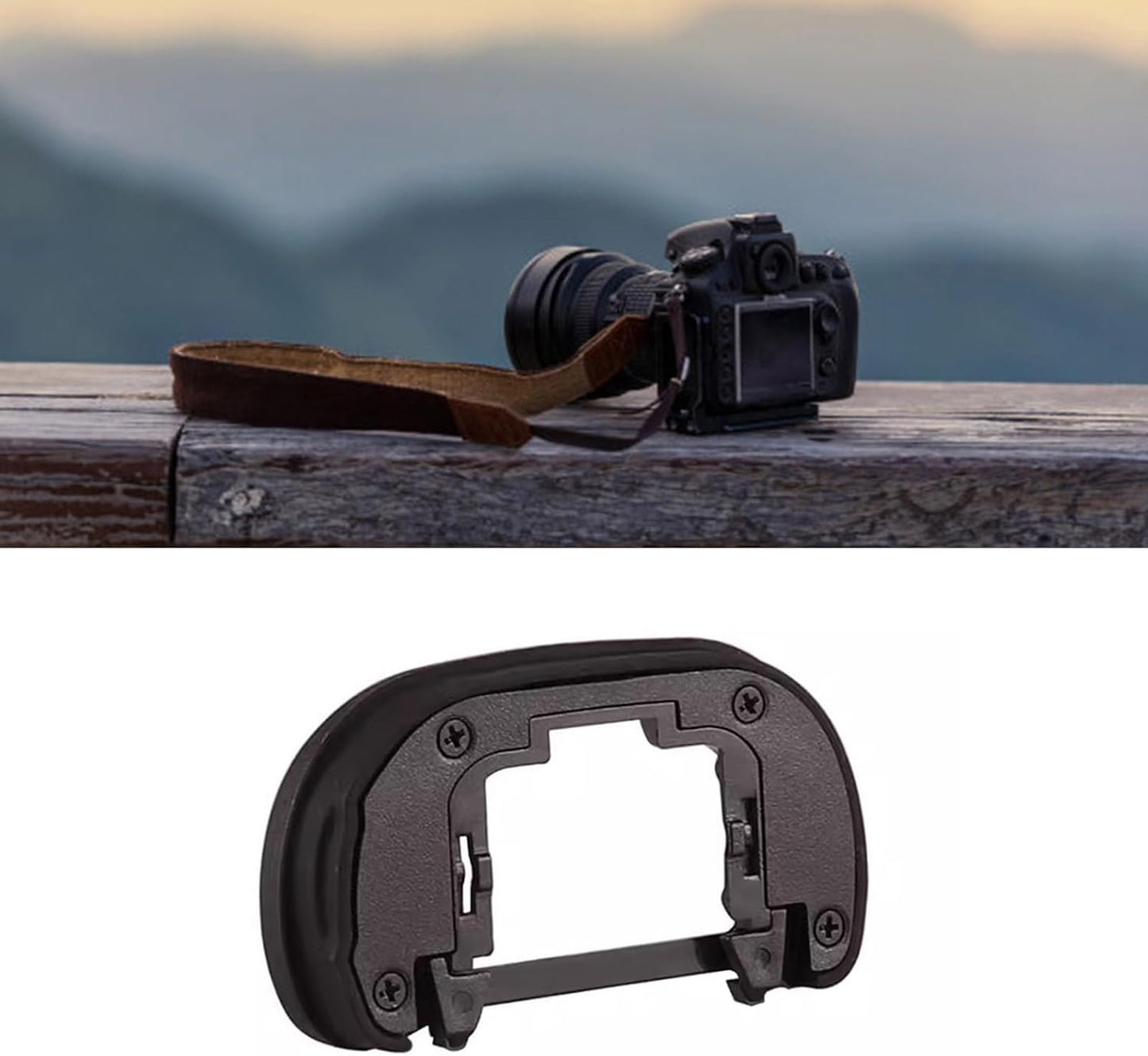 Yhplxyuus EP18 A7R Soft Silicone Eyecup Viewfinder Eyepiece for Series Photographers Optimaled Comfortable Eyecup
