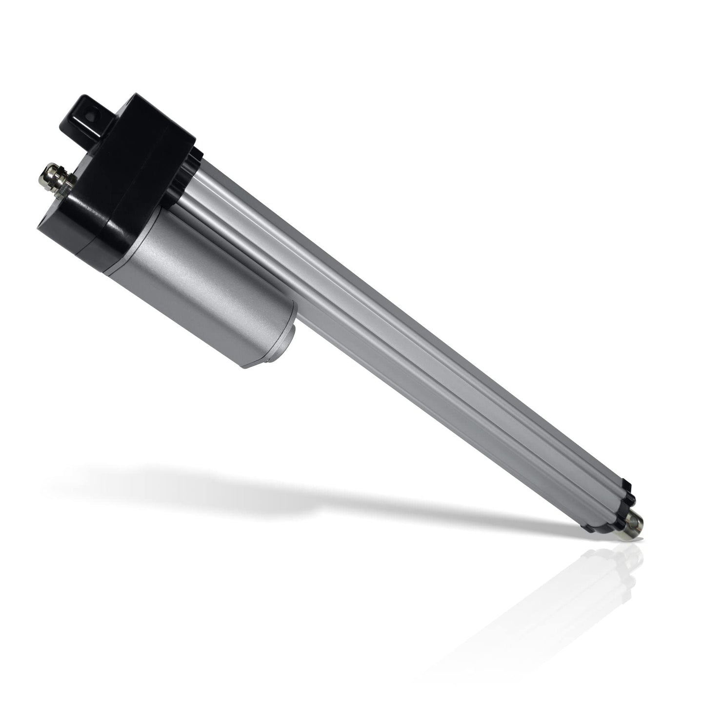 Progressive Automations 12V Water-Resistant Linear Actuator - 8 inches Stroke, 450 lbs Force, IP66 for Industrial, Solar Usage, Brushed DC Electric Motor & Stainless-Steel Stroke Rod, PA-10