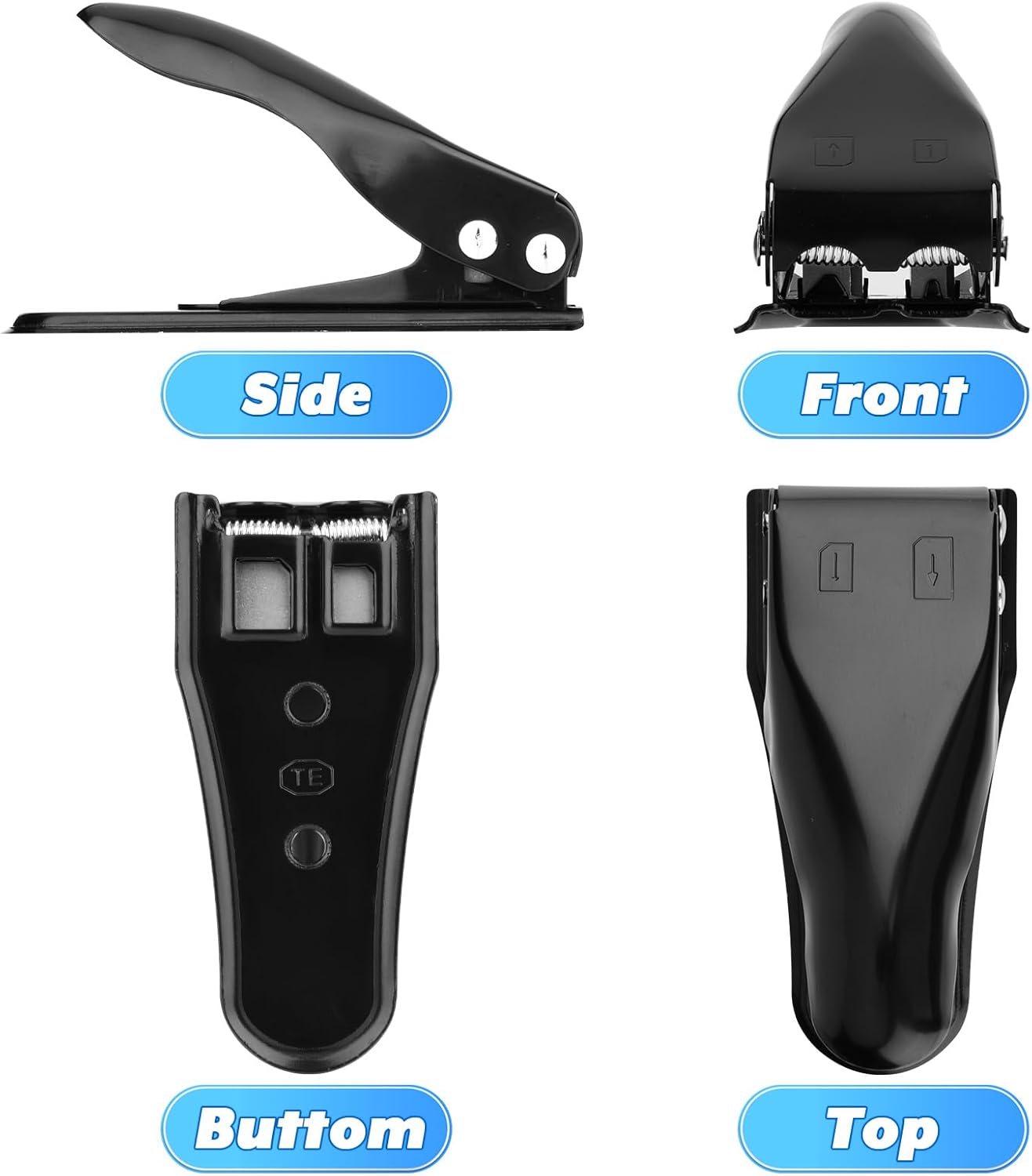Cosmos 2 1 1 Universal Sim Card Cutter, in Standard SIM/Micro SIM Card Cutter with Adapters and Eject Pin