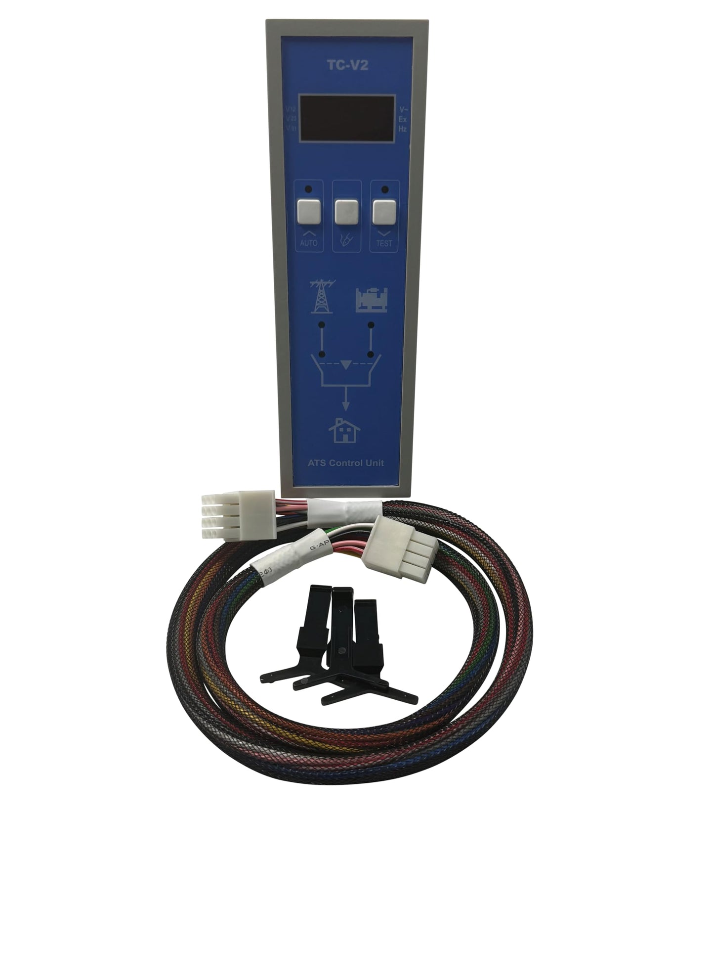 TC-V2 Transfer Switch Controller | 125-150 Amps | 2, 3, 4 Poles | Harness Included | Service Replacement