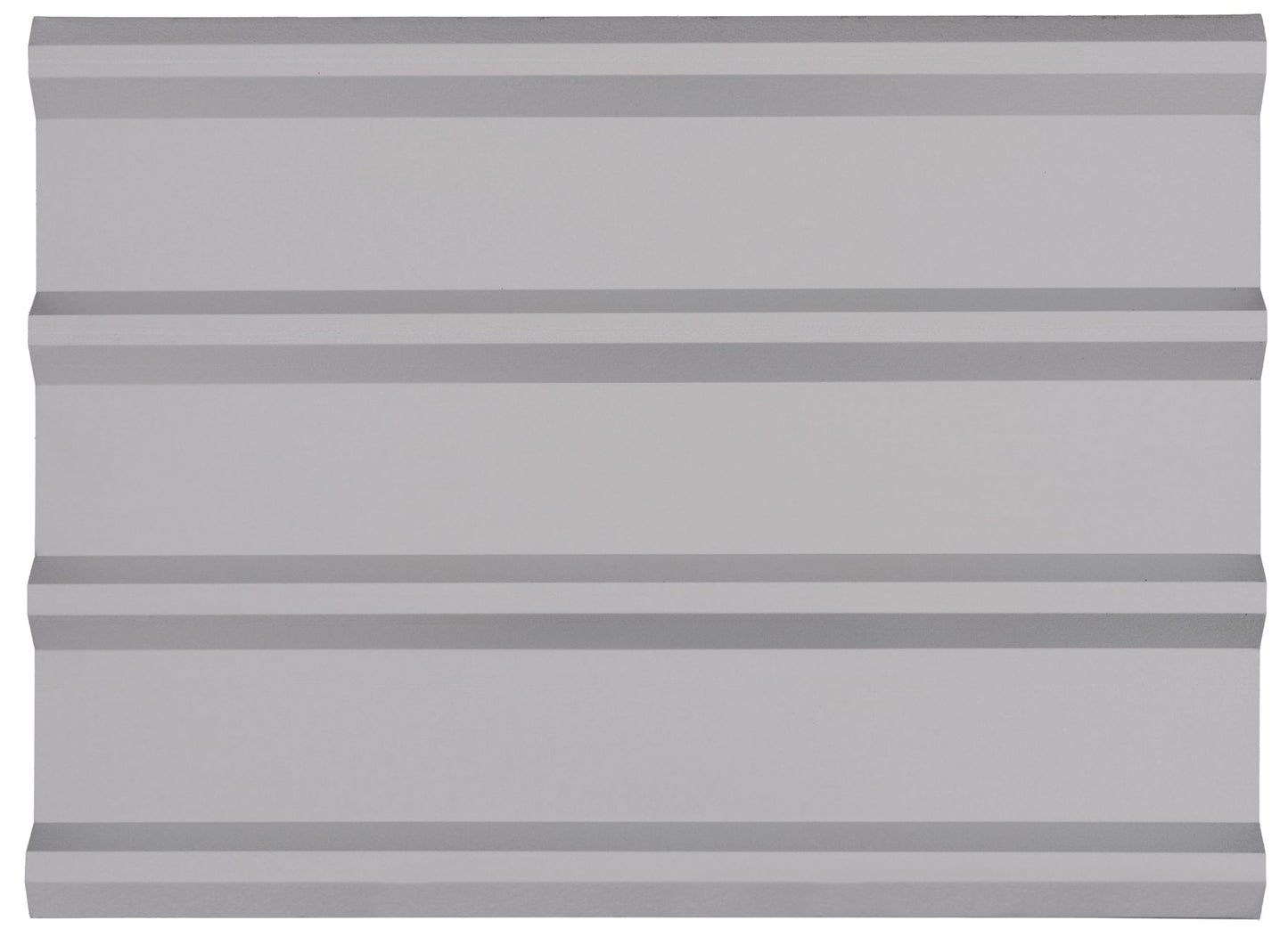 Arrow Set of 8 Galvanized Steel 2x4 Ft Corrugated Metal Panels for DIY Shed, Garage, Carport, and Mobile Home Projects, Made in USA, Flute Grey