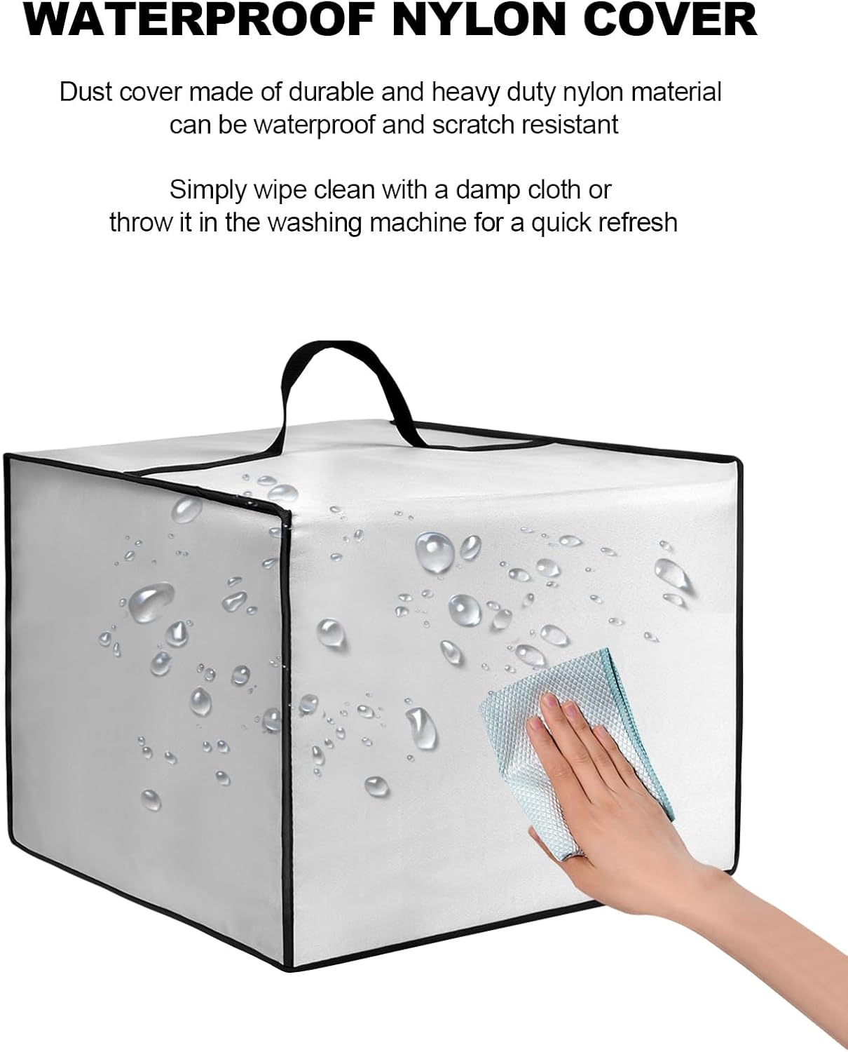 4227e/4255e/4155e Waterproof Dust Cover Printer Cover Heavy Duty Nylon Case for HP DeskJet DeskJet Wireless All-in-One