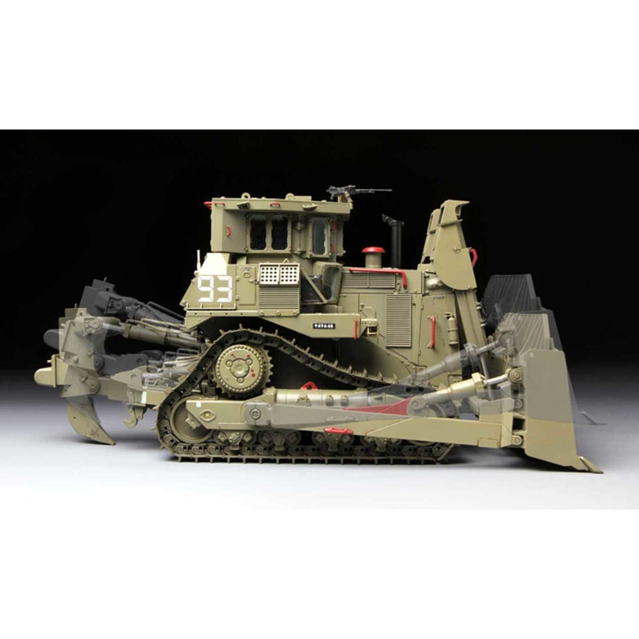 Meng SS-002 D9 R Armoured Bulldozer kit, Model Building Accessories, Multi, Mittel