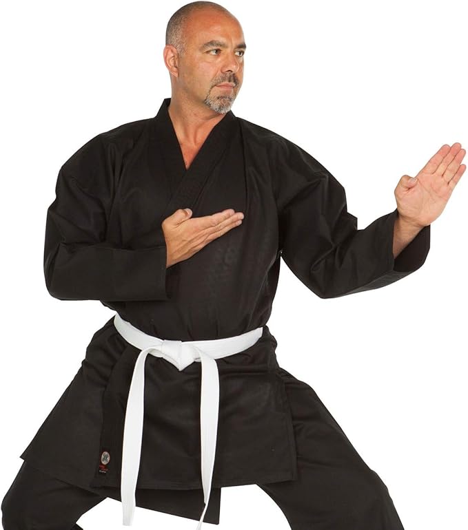 Ronin Karate Top - Medium Weight Karate Jacket - Smooth 100% Drill Cotton 9oz - Martial Arts Jacket