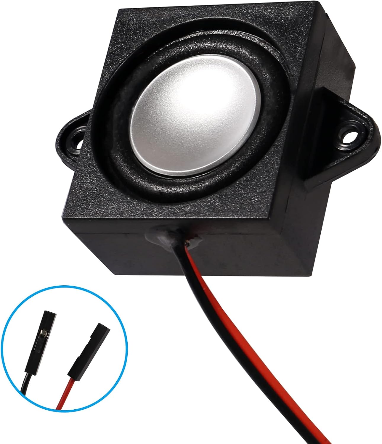 DWEII 4PCS 3 8 3.3V 5V Watt Ohm Single Cavity Mini Speaker Full-Range Cavity Mobile Portable Advertising Machine