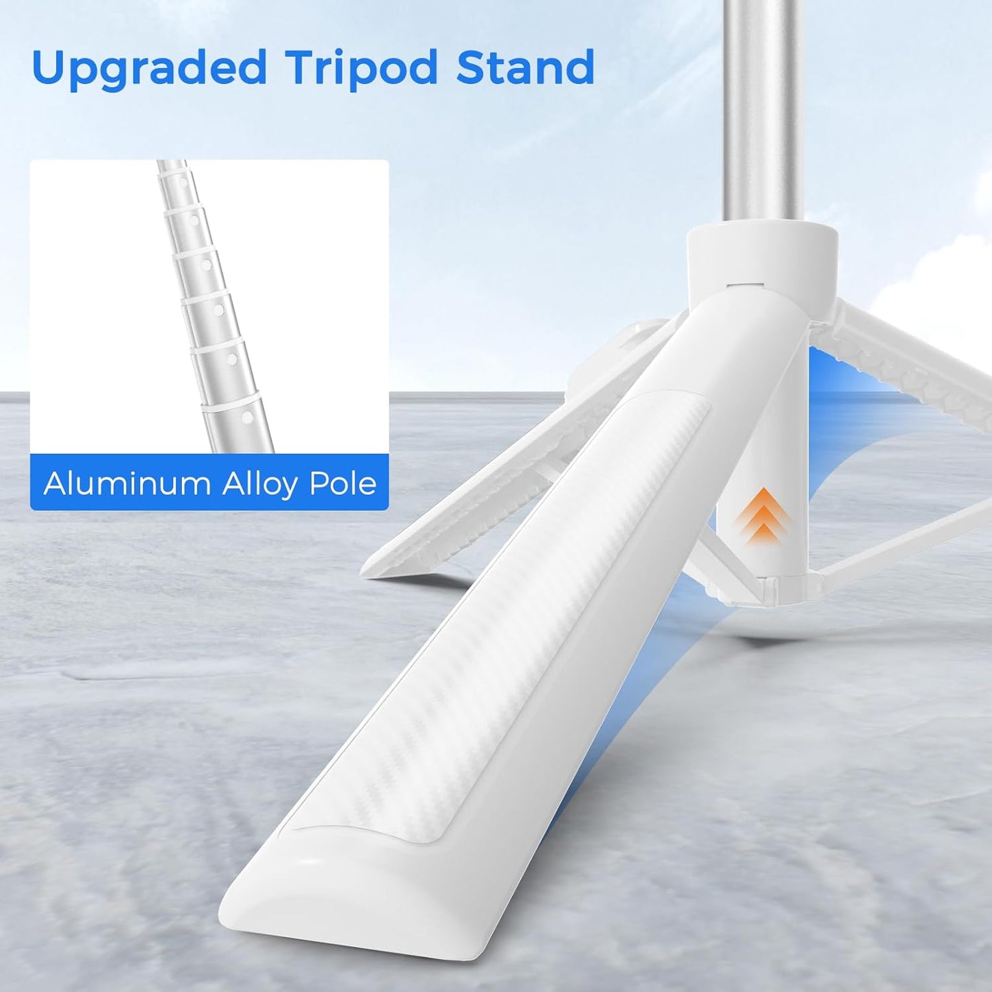 Liphisy 50 Inch, Selfie Stick Travel Tripod for Cell Phone with Remote Control and Phone Holder, Extendable Selfie
