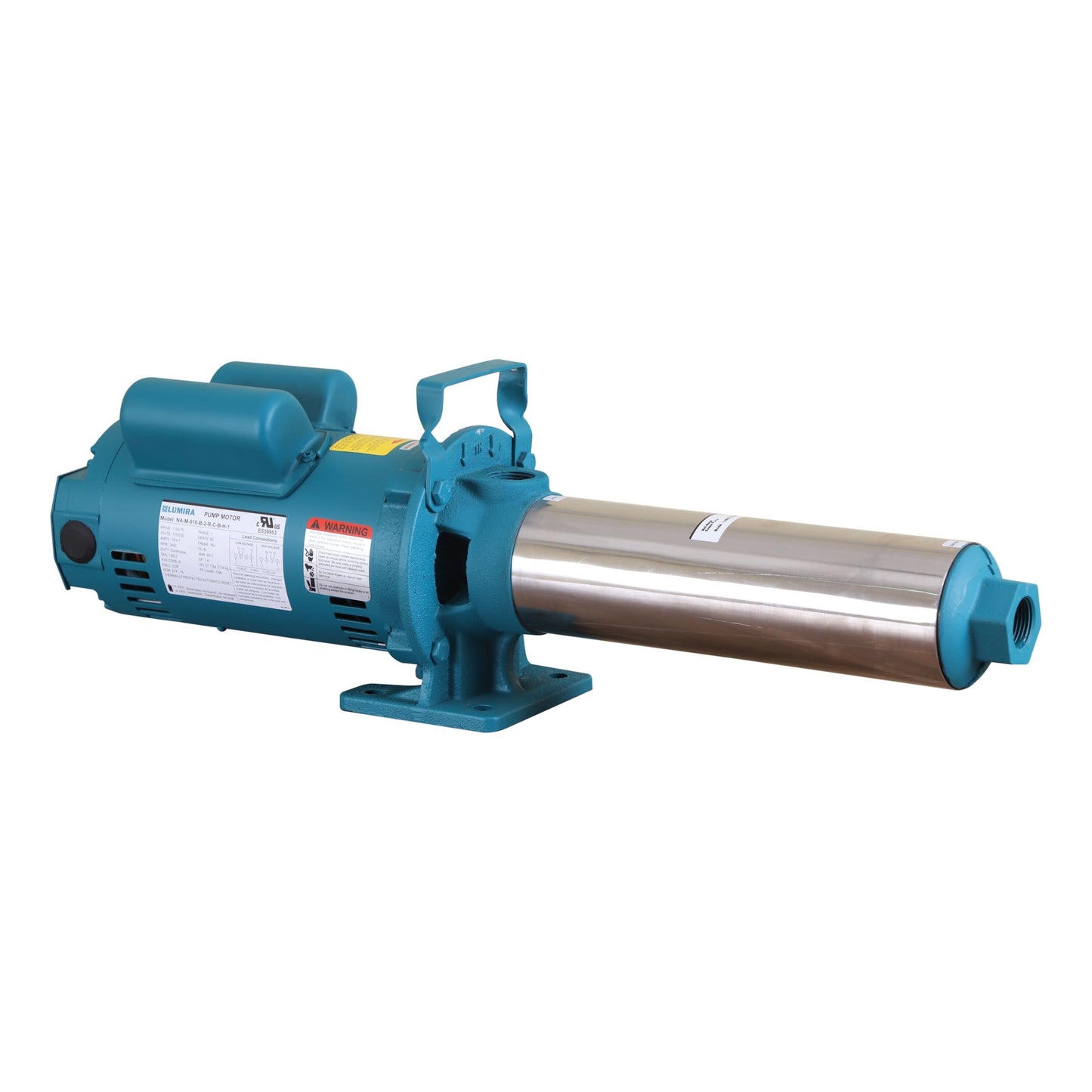LUMIRA Multi stage booster pump - 07 GPM,13 STAGE, 3/4 hp, 115/230 Volts, 1 phase, 1" FNPT connections
