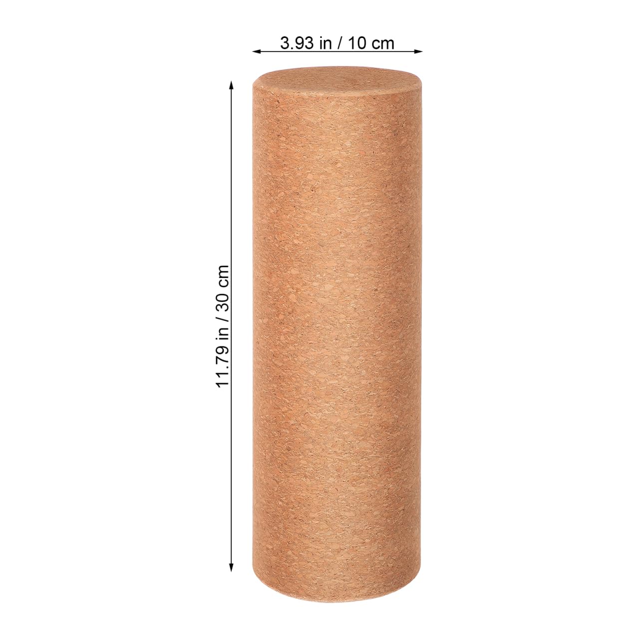 Yoga Blocks Cork Roller Fitness Yoga Roller Exercise Physical Exercise Deep Tissue Muscle Massage Portable Yoga Cylinder Back Bend Training for Legs Back Muscles