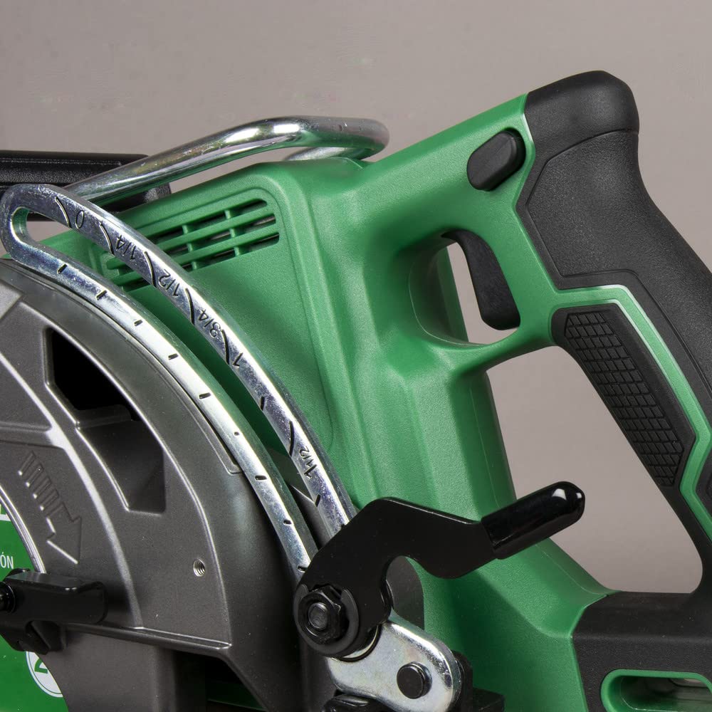 Metabo HPT 36V MultiVolt 7-1/4 Inch Rear Handle Circular Saw, Tool Only – No Battery, Lightest Weight in Its Class, 53° Bevel Capacity, High-Capacity Cutting, C3607DWAQ4