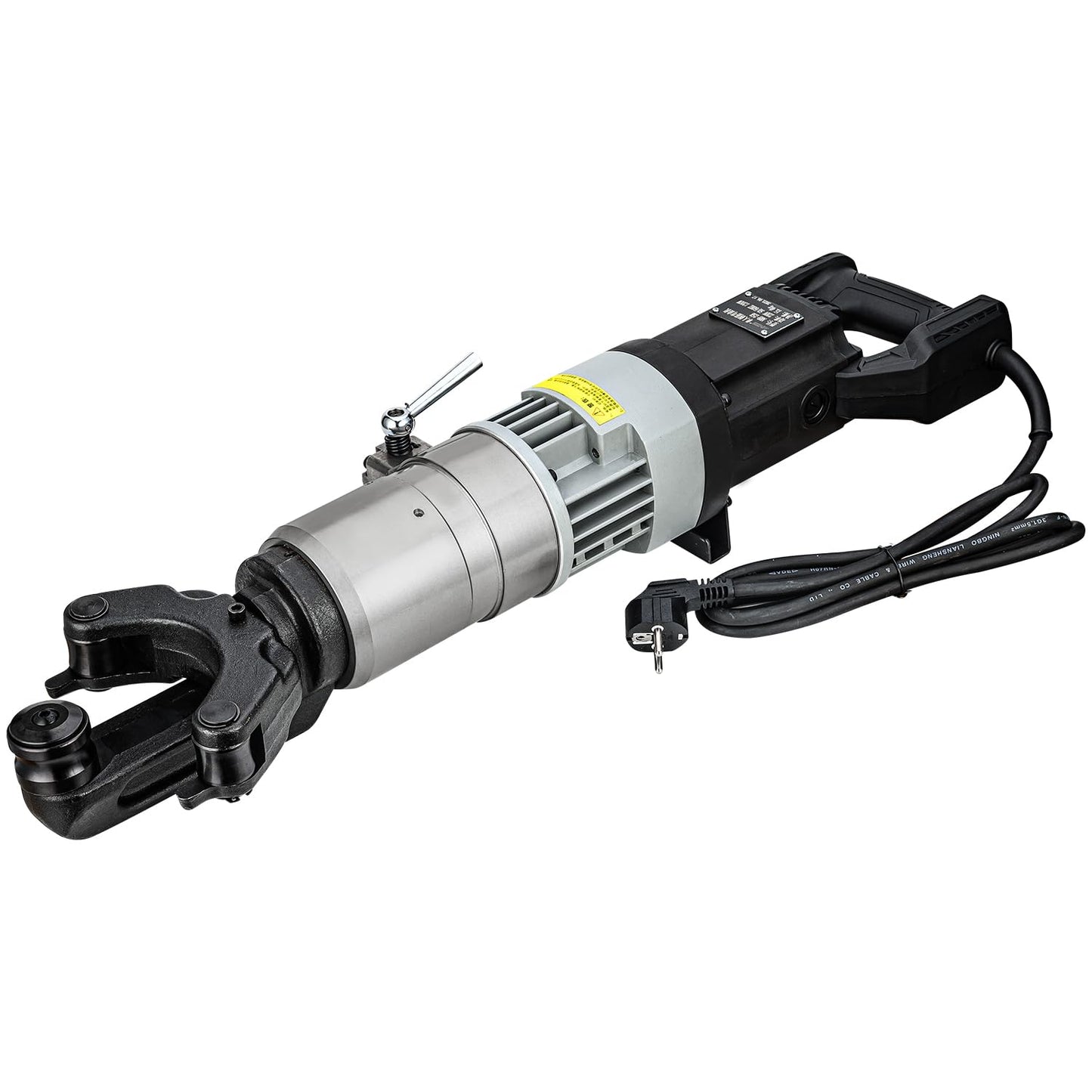 MMNZE Electric Hydraulic Rebar Bender 1800W Portable Rebar Bending Machine 1 Inch #8-25mm Rebar Bending Angle 0-130 Degrees with Positioning Bolt, Fast Bending or Straightening, 110V